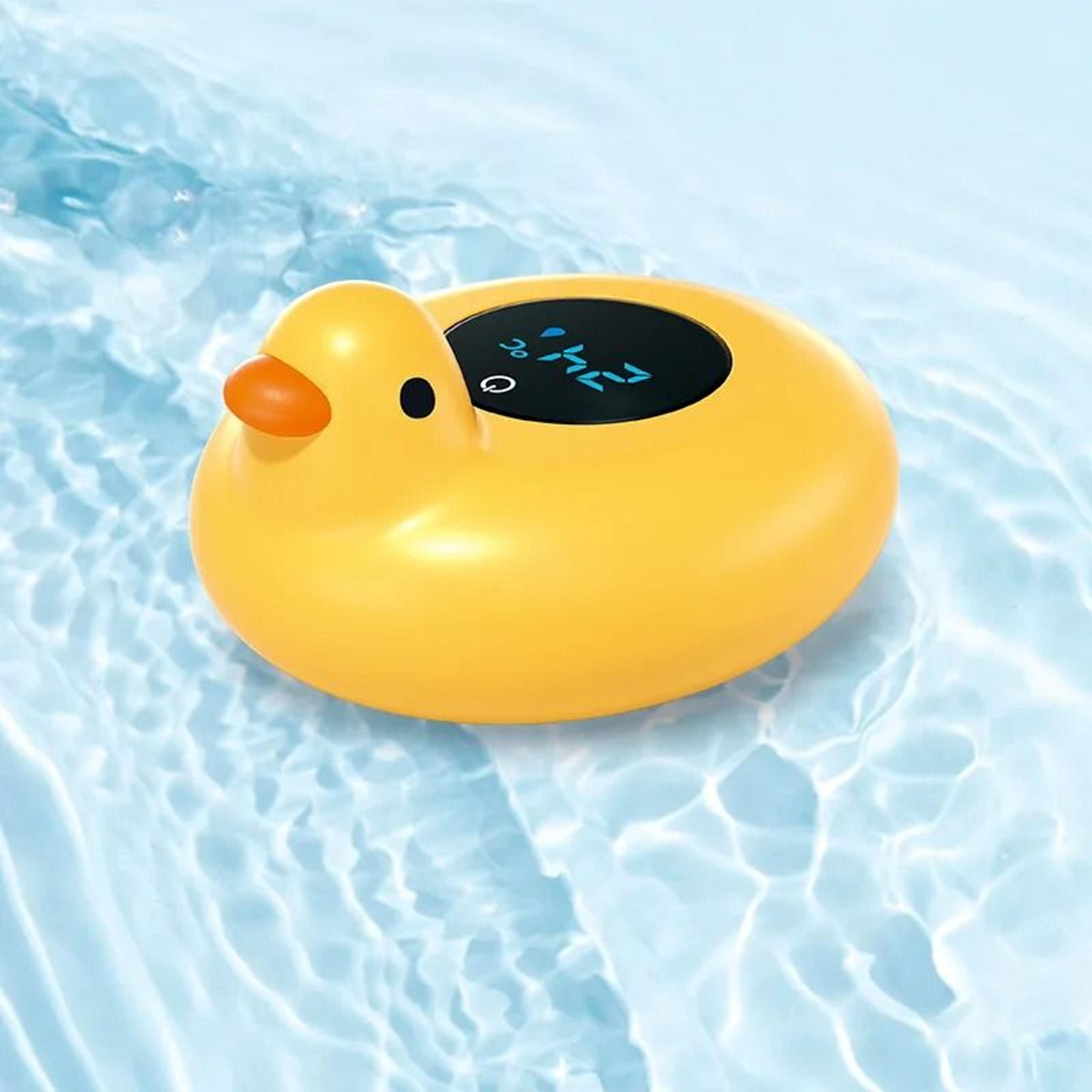 HydroKinetic Digital Bath Thermometer  Premium Floating LED Safety Monitor 1