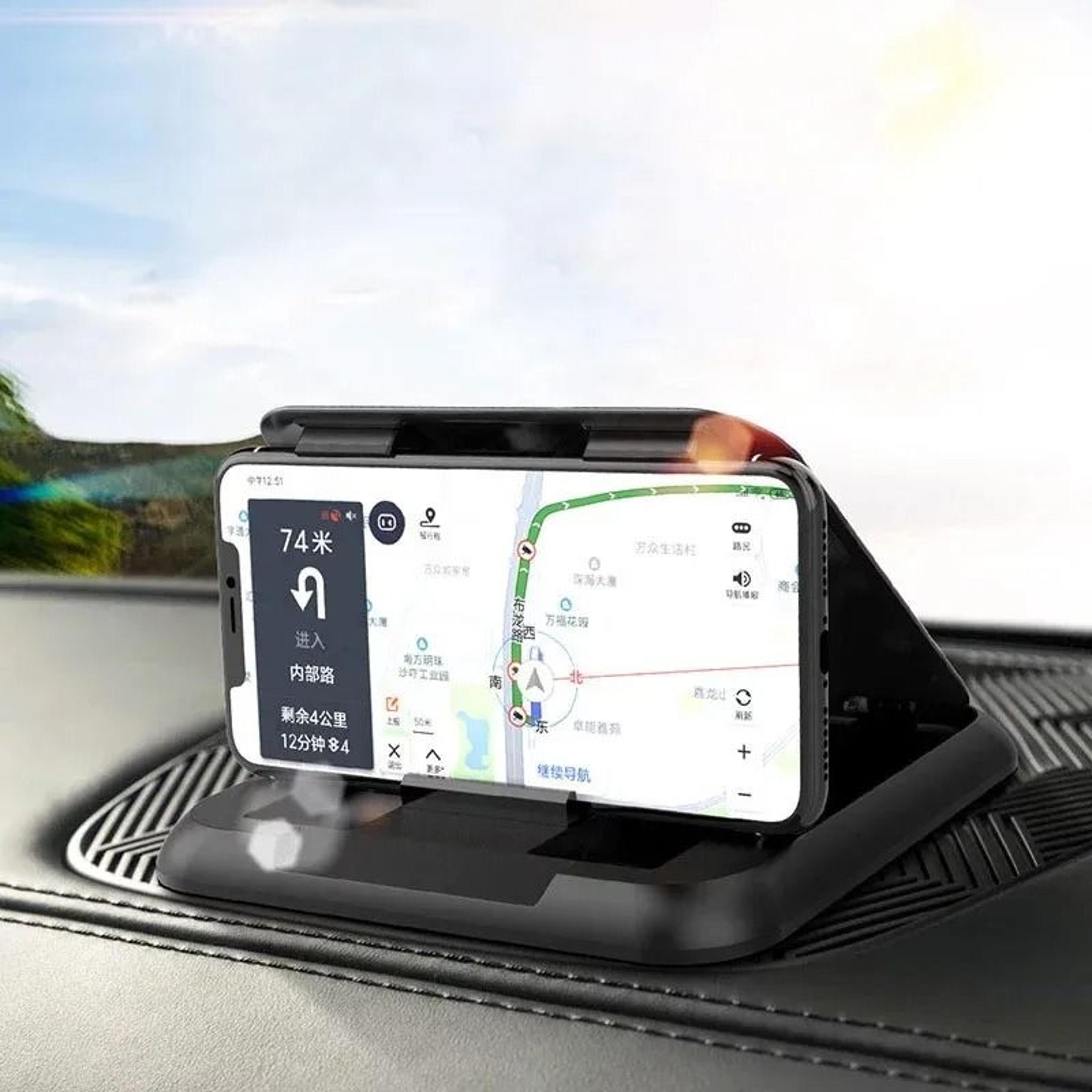 Universal AntiSlip Dashboard Car Phone Holder And HighPerformance Adjustable Smartphone Support 2