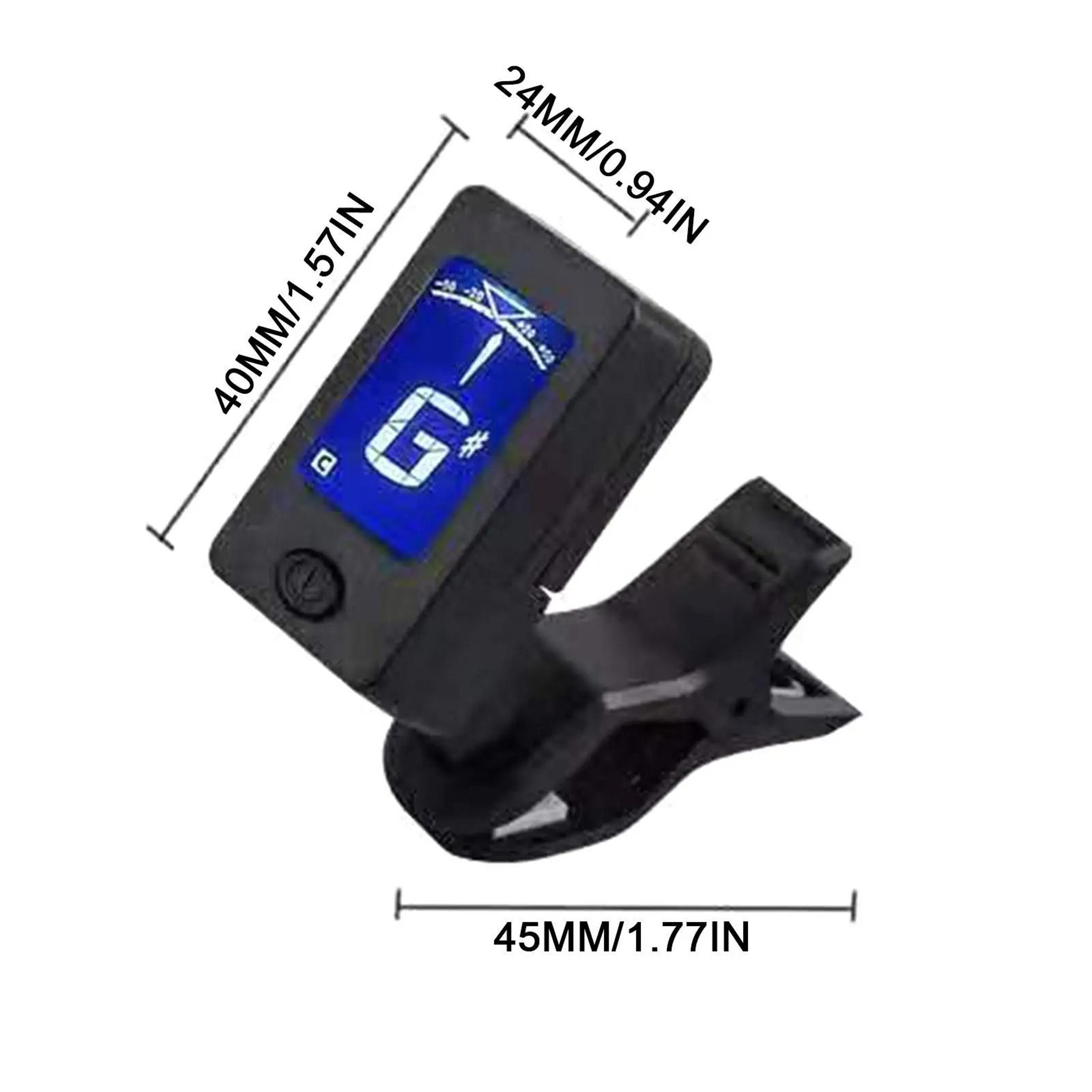 ClipOn 360 Digital Guitar Tuner And HighPerformance LCD Tuning Architecture 5
