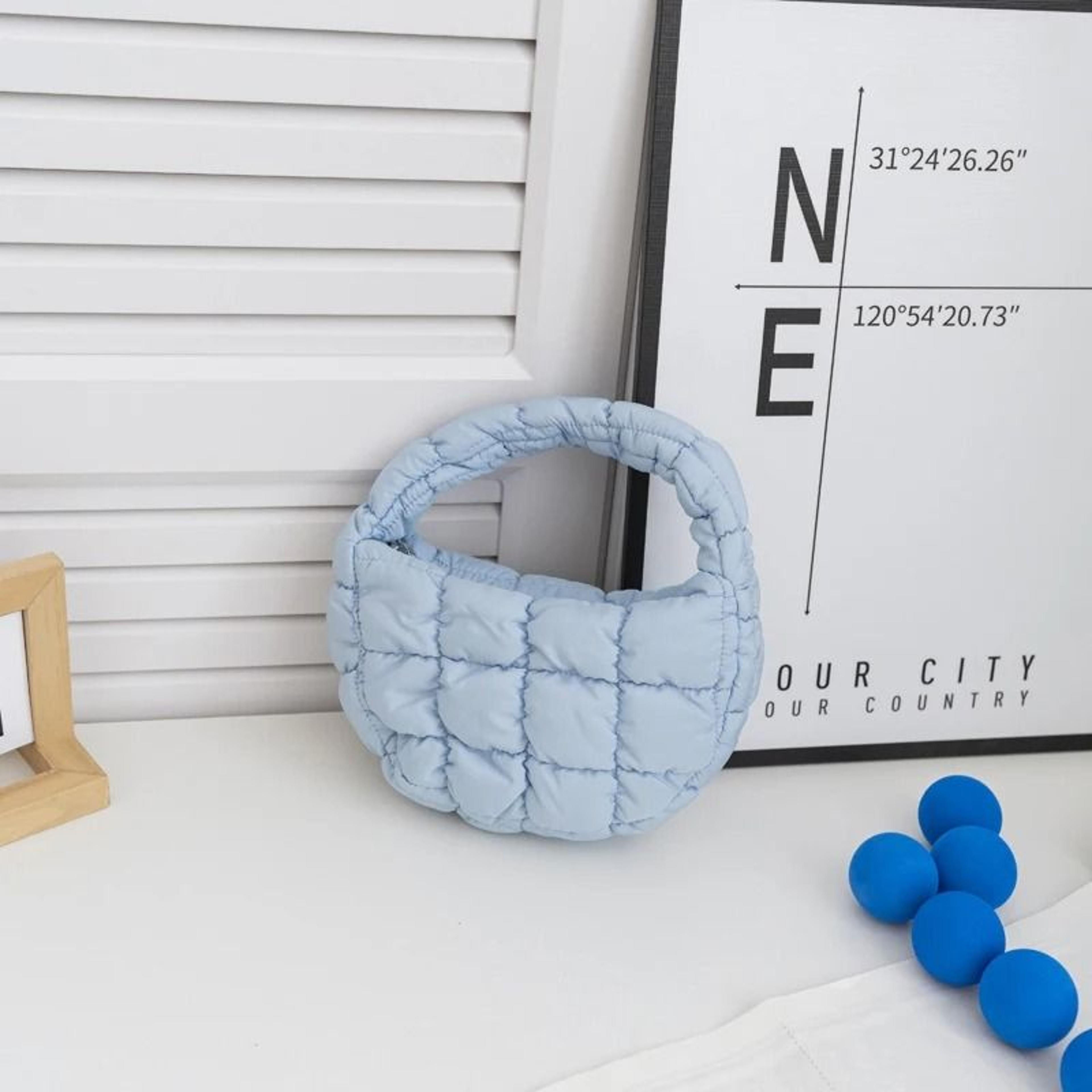 Fashion Mini Puffer Tote Bag And HighPerformance Quilted Nylon Hub Architecture 8