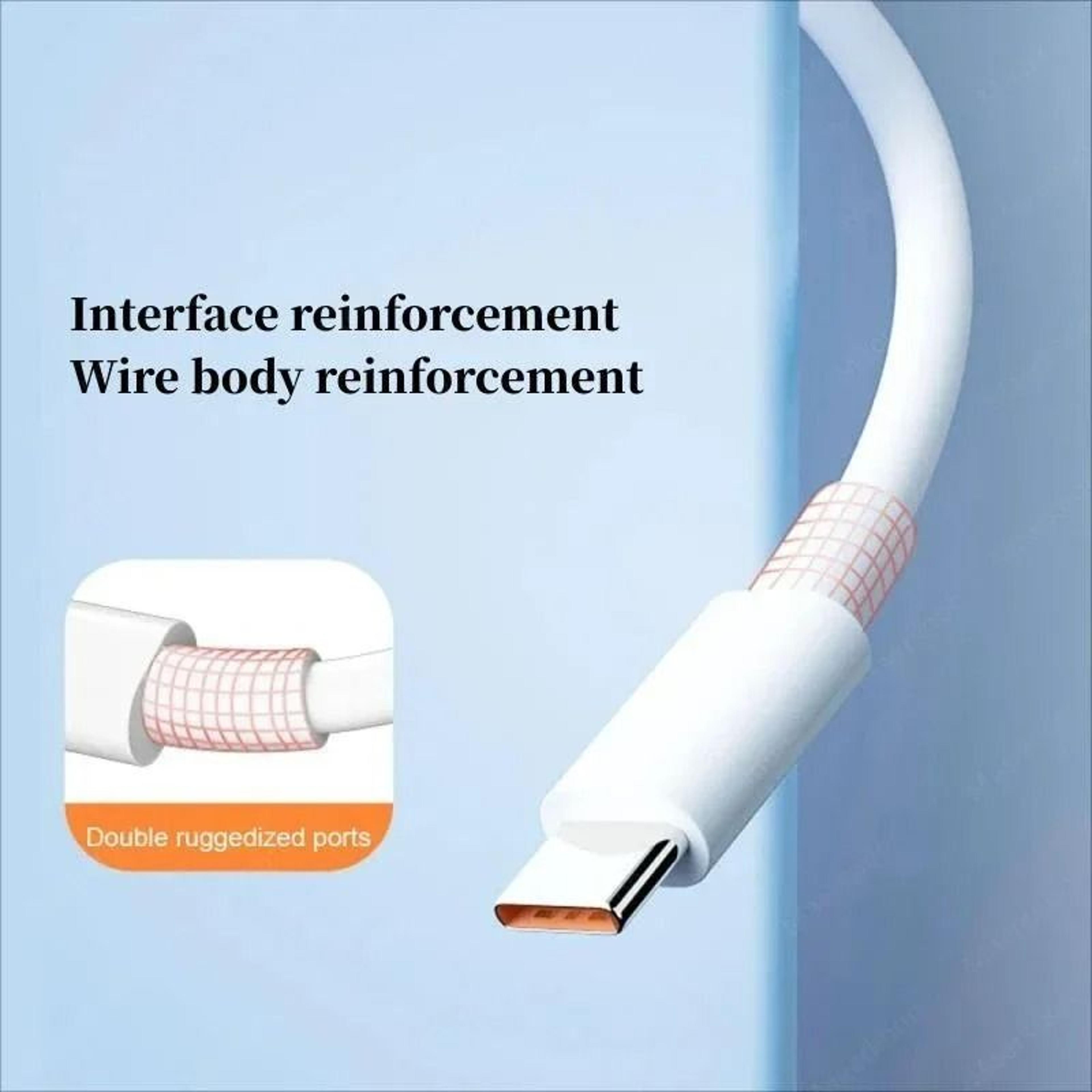 120W 10A HighSpeed USBA To TypeC Super Fast Charging Data Cord 5