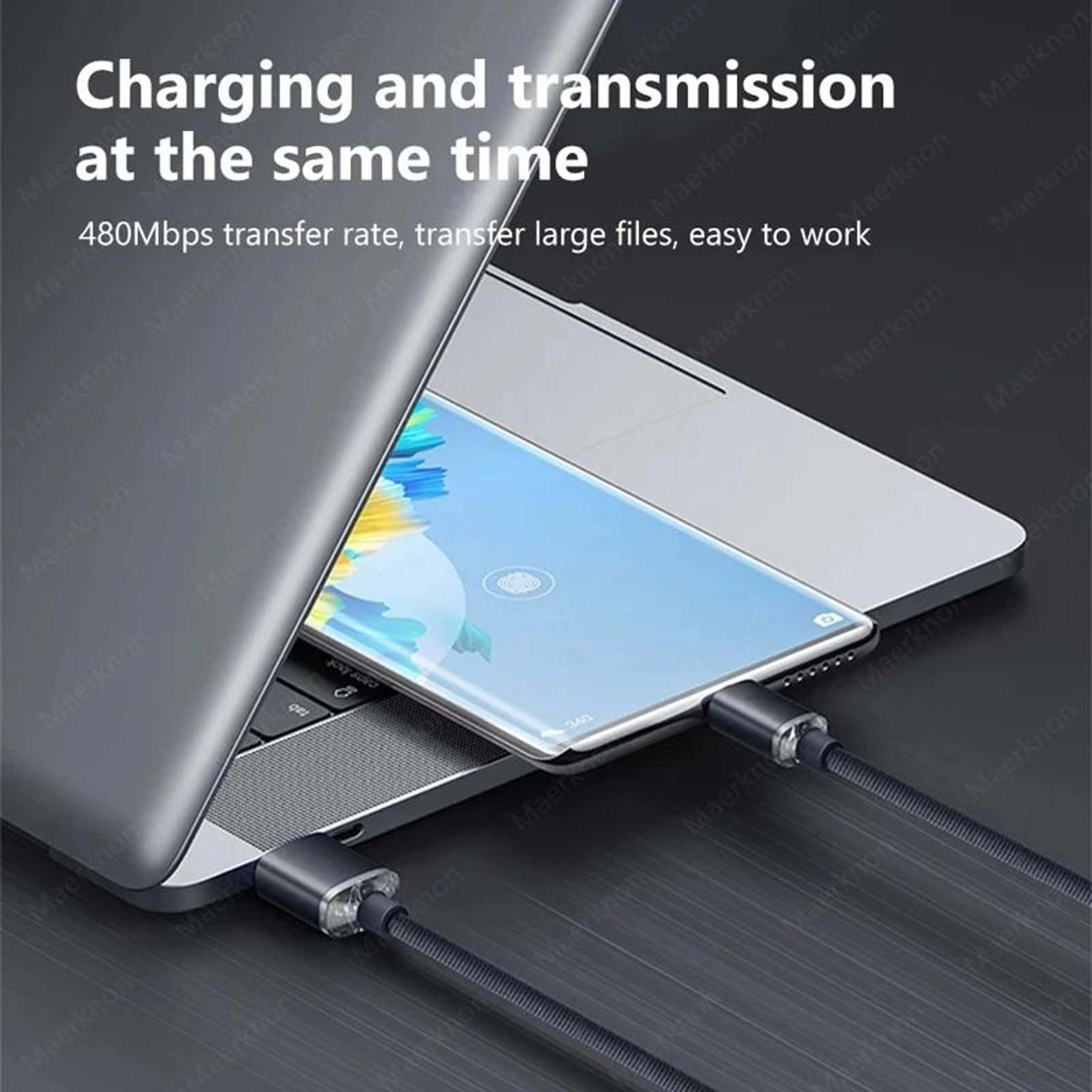 6A 120W HighFidelity USBC Super Fast Charging And Data Sync Cord 5