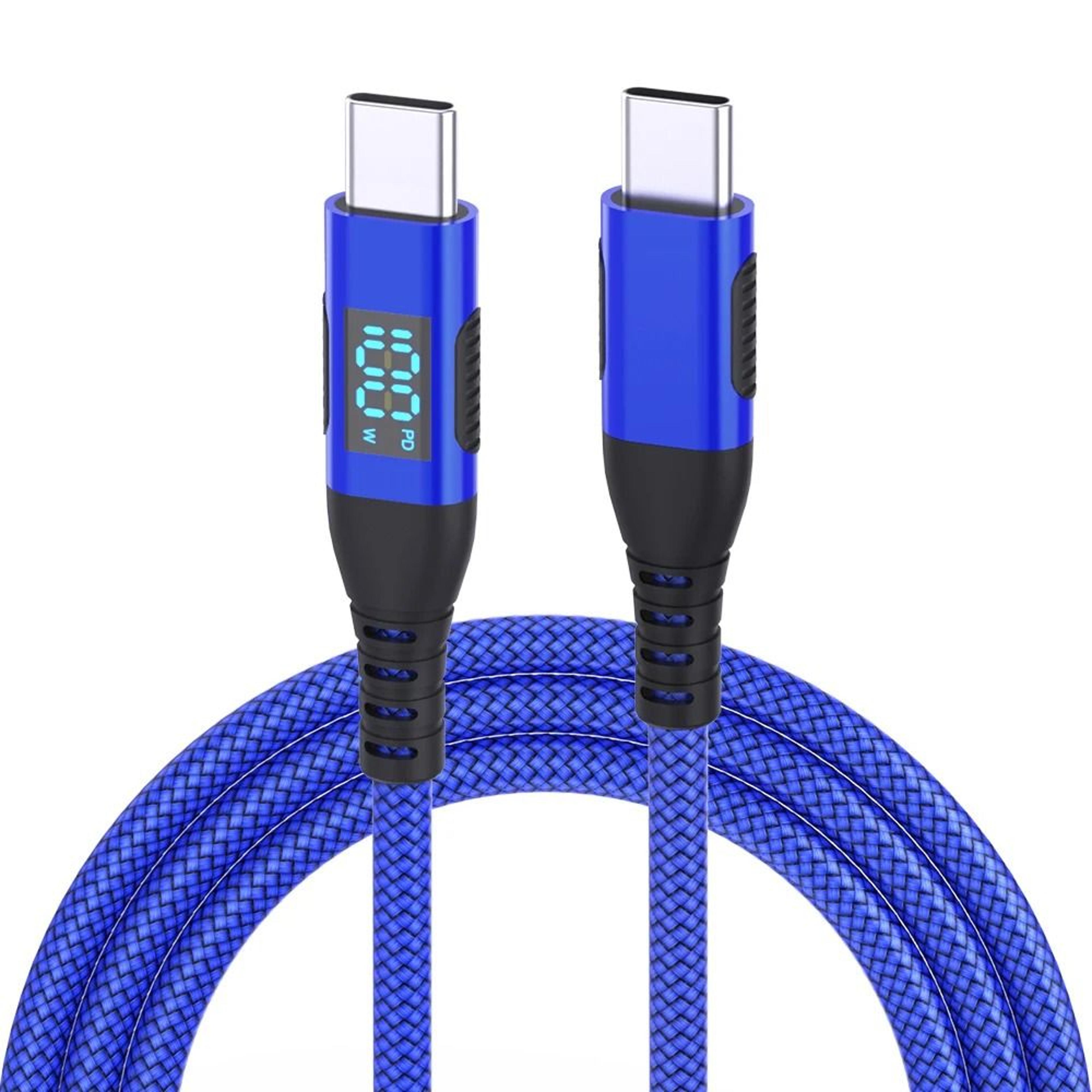 100W PD HighFidelity USBC To USBC Super Fast Charging And Data Sync Cord 10