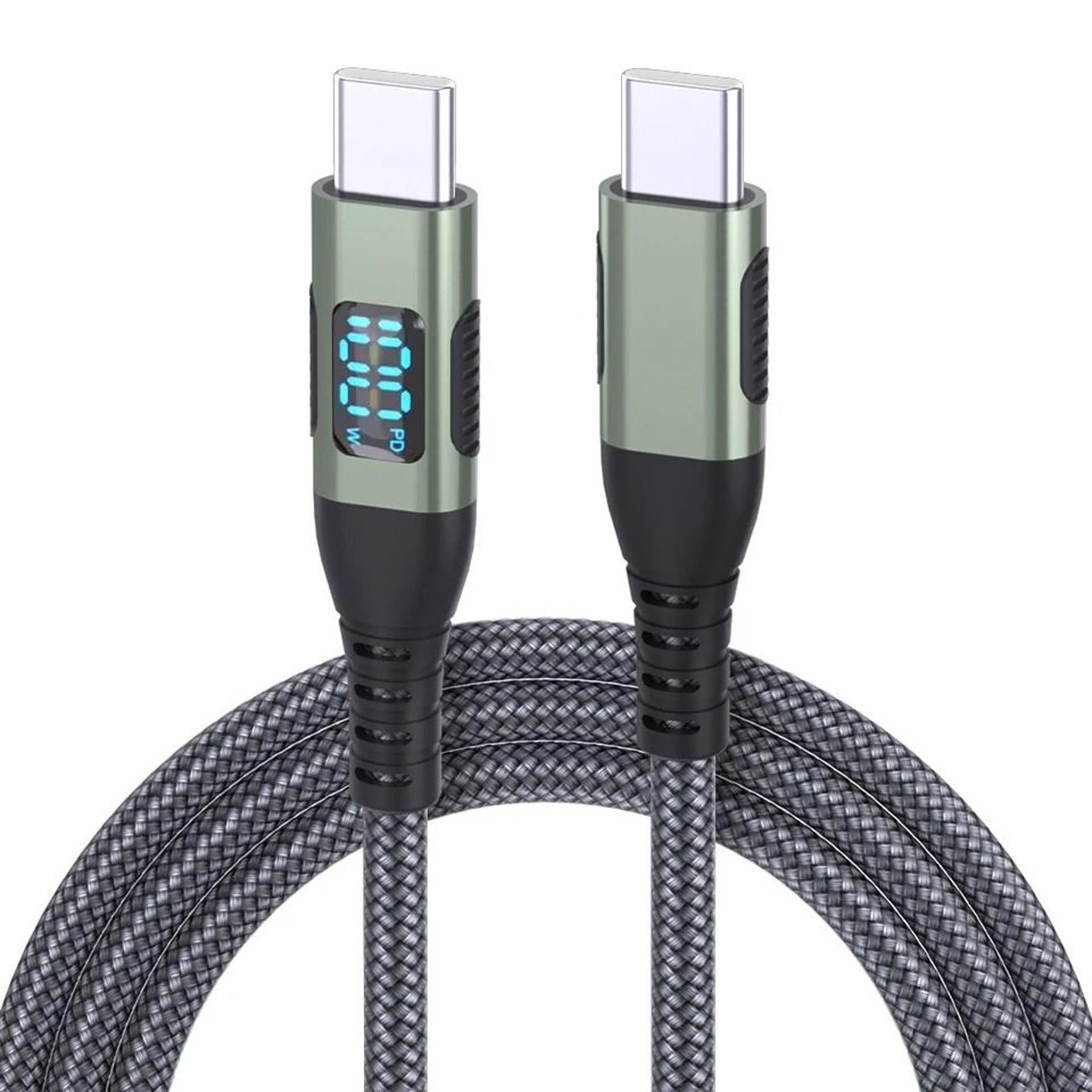 100W PD HighFidelity USBC To USBC Super Fast Charging And Data Sync Cord 11