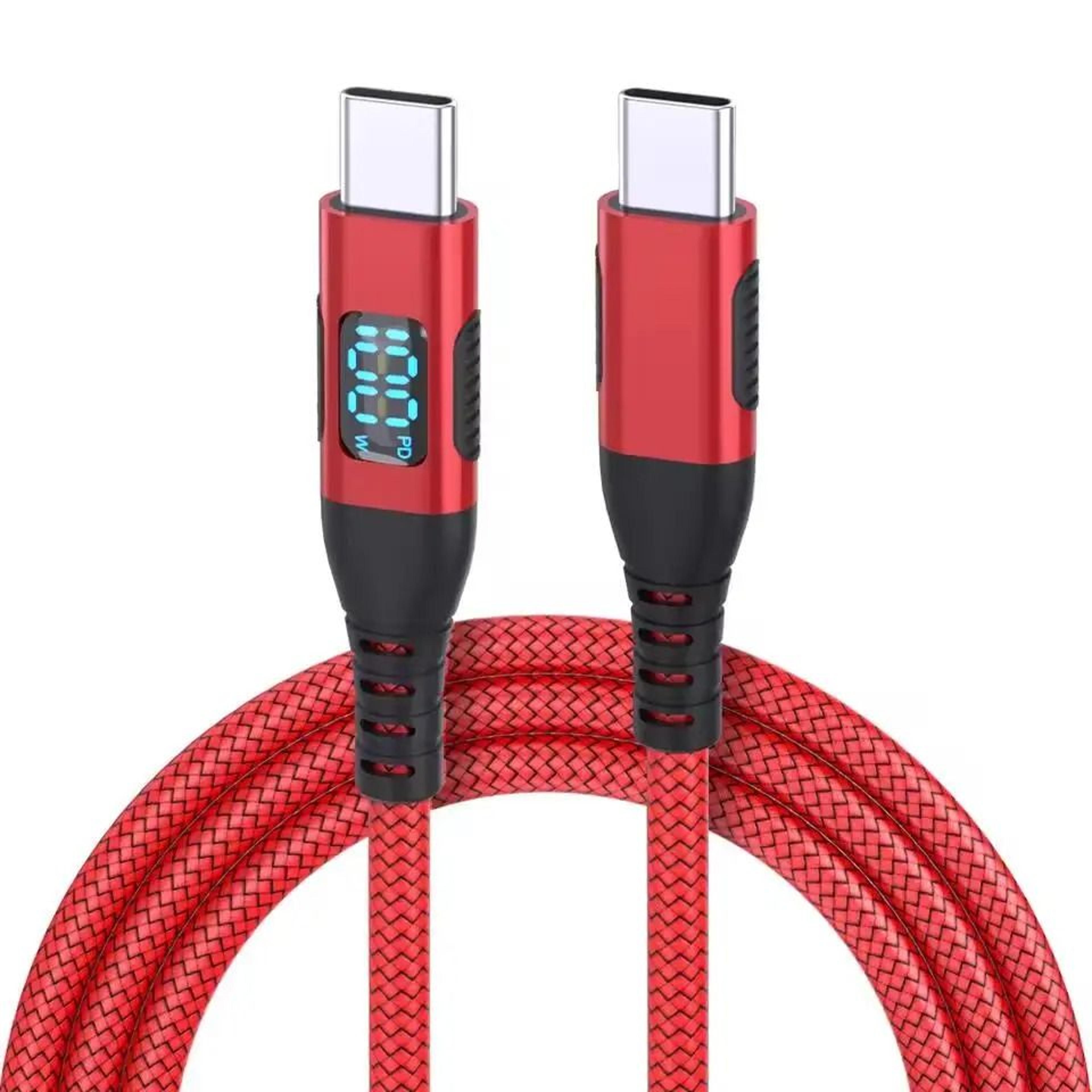 100W PD HighFidelity USBC To USBC Super Fast Charging And Data Sync Cord 13