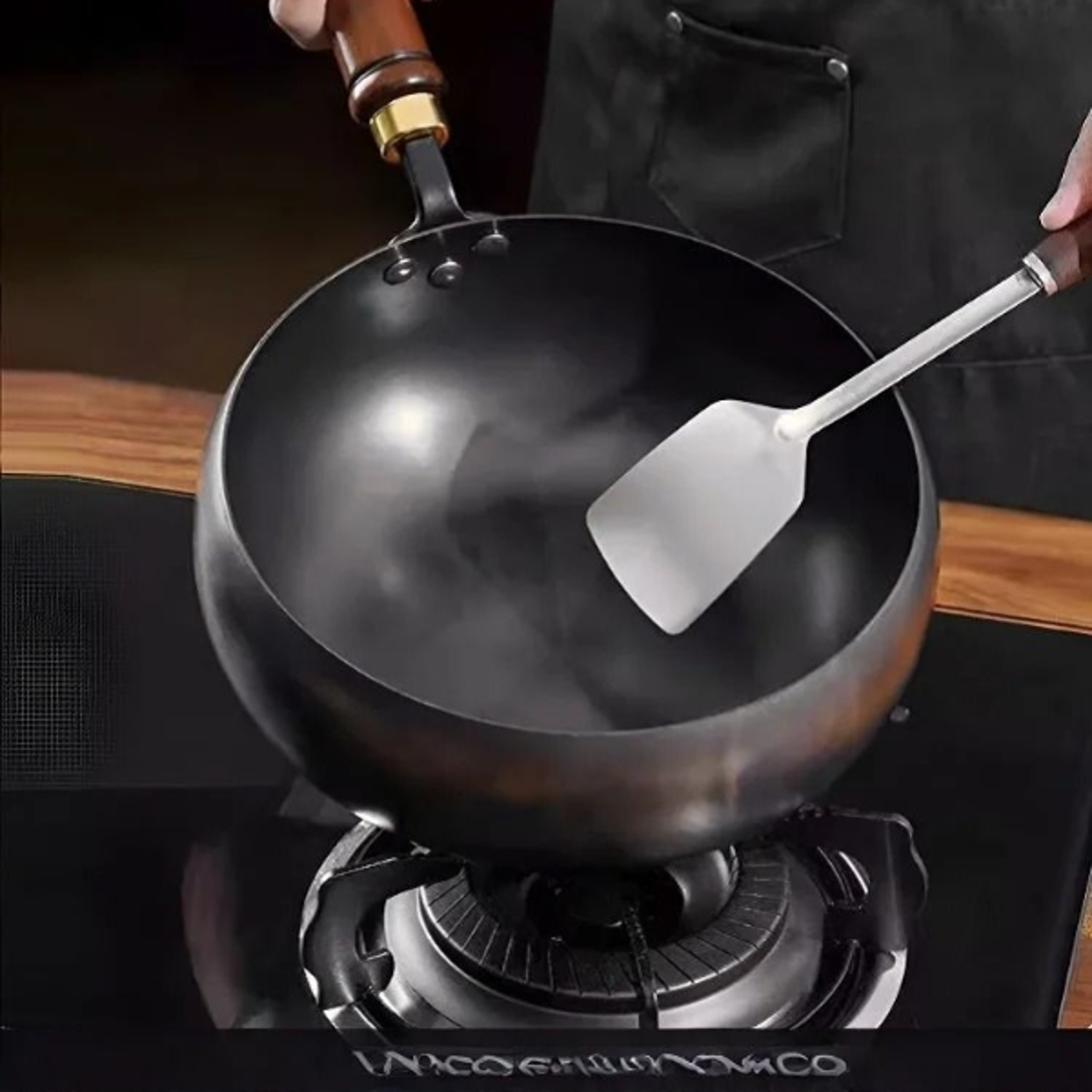 Big Belly Pot Deepened Non Stick Iron Pot Flat Bottom Frying Pan With Lid 3