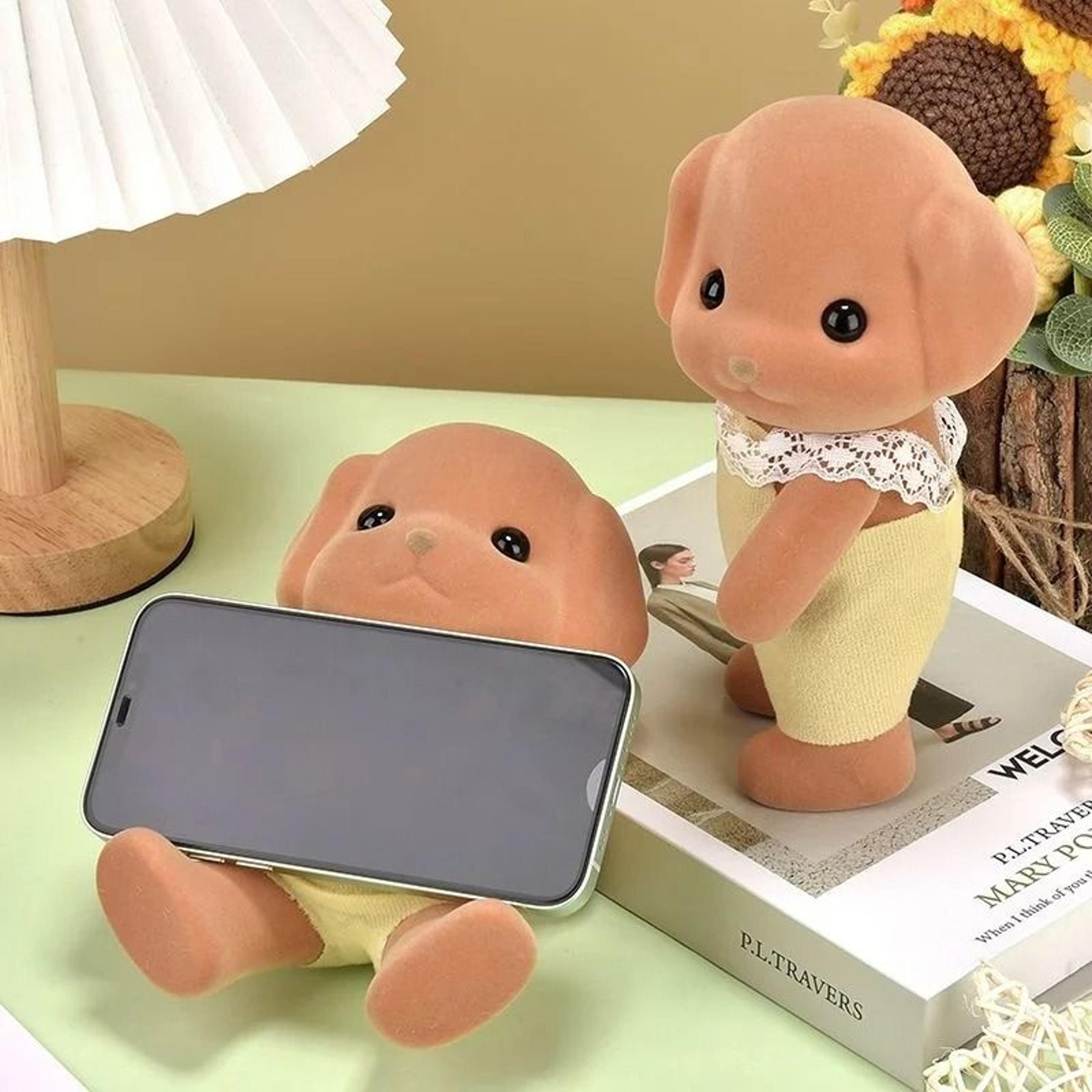 Forests Familys Animal Figure With Movable Limbs And Phone Stand Holder 1