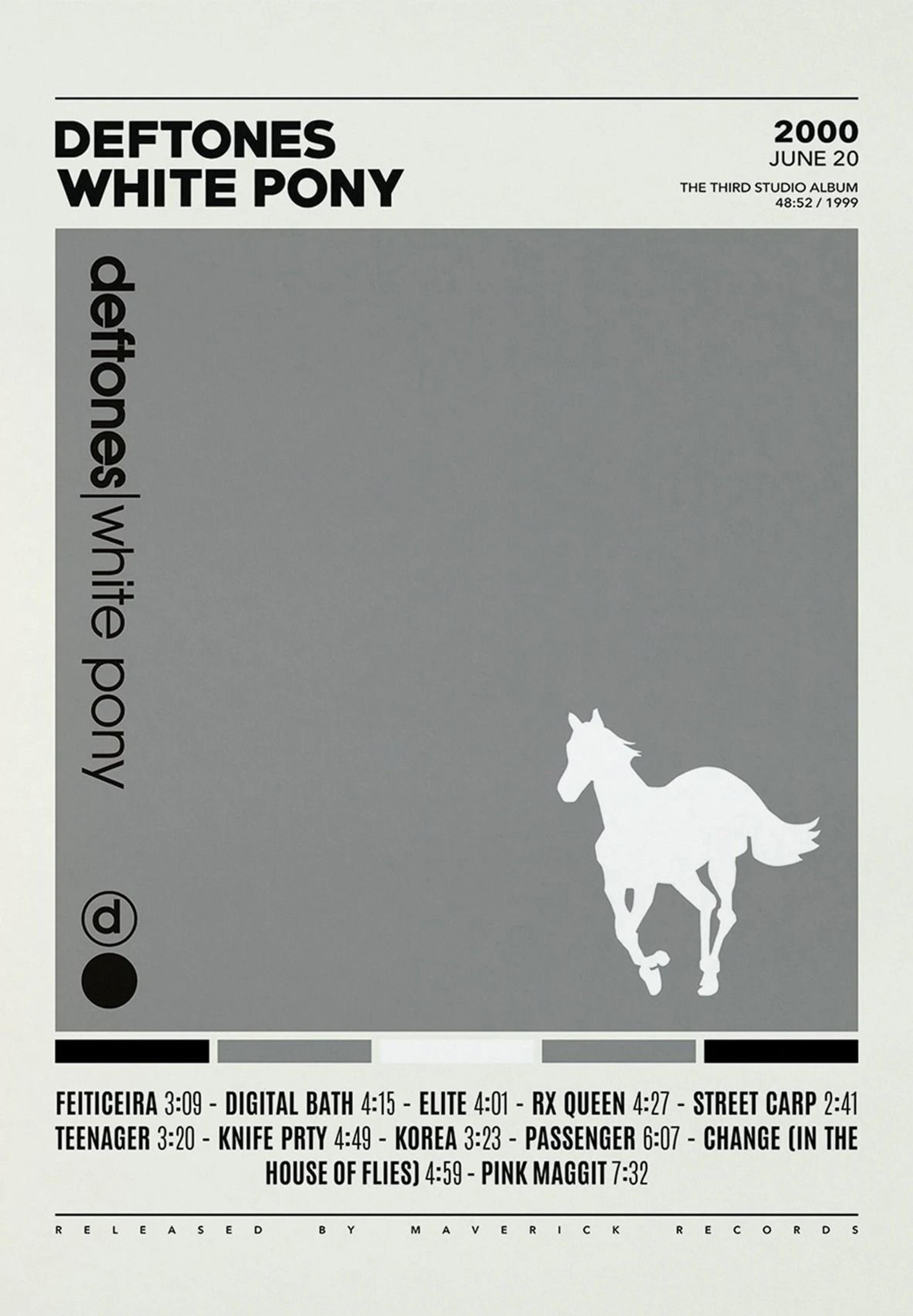 Deftones Band Album Cover Poster Canvas Print For Modern Wall Decor 12