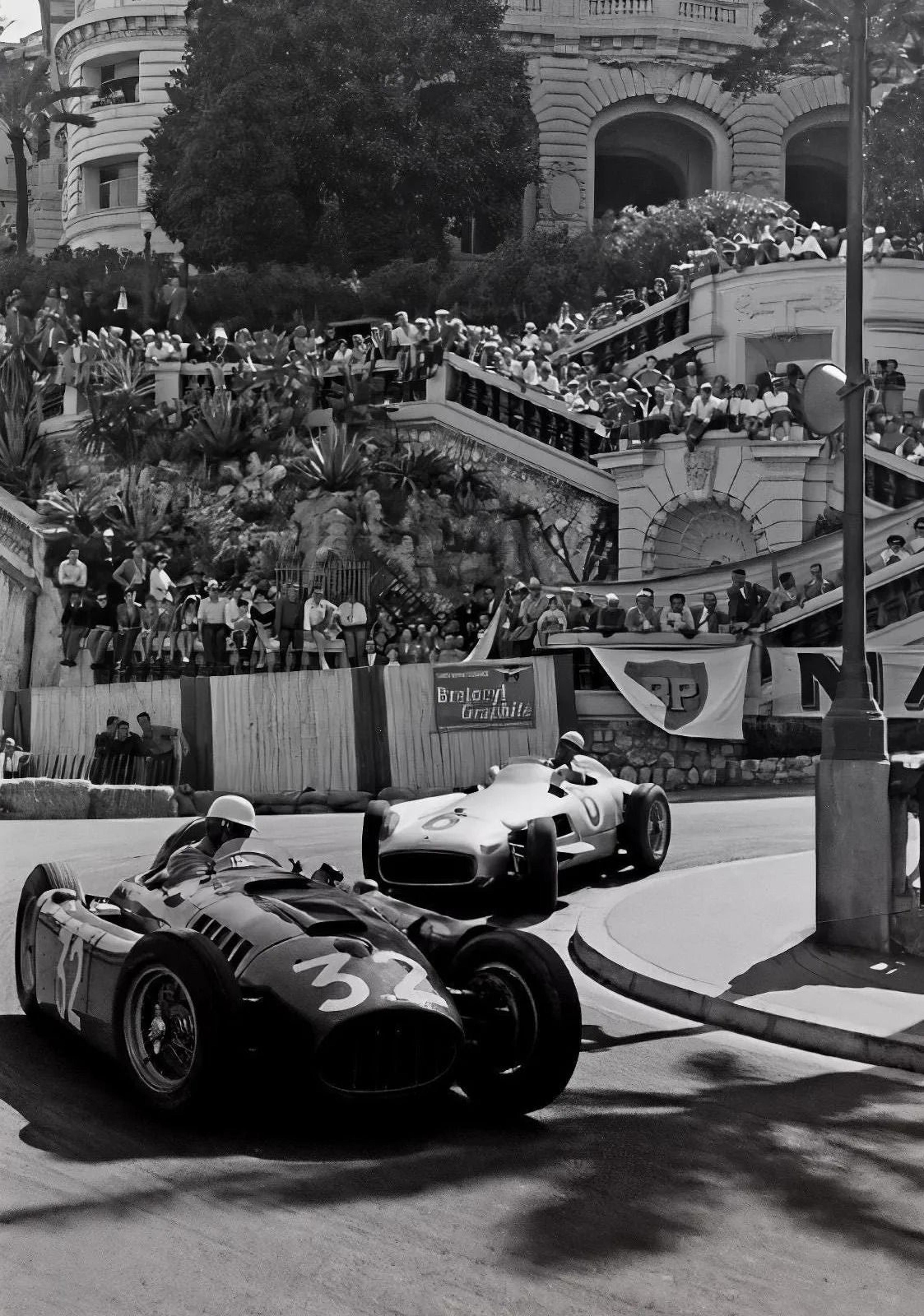 Vintage F1 Monaco Grand Prix Posters  Max Verstappen Racing Canvas Art 11