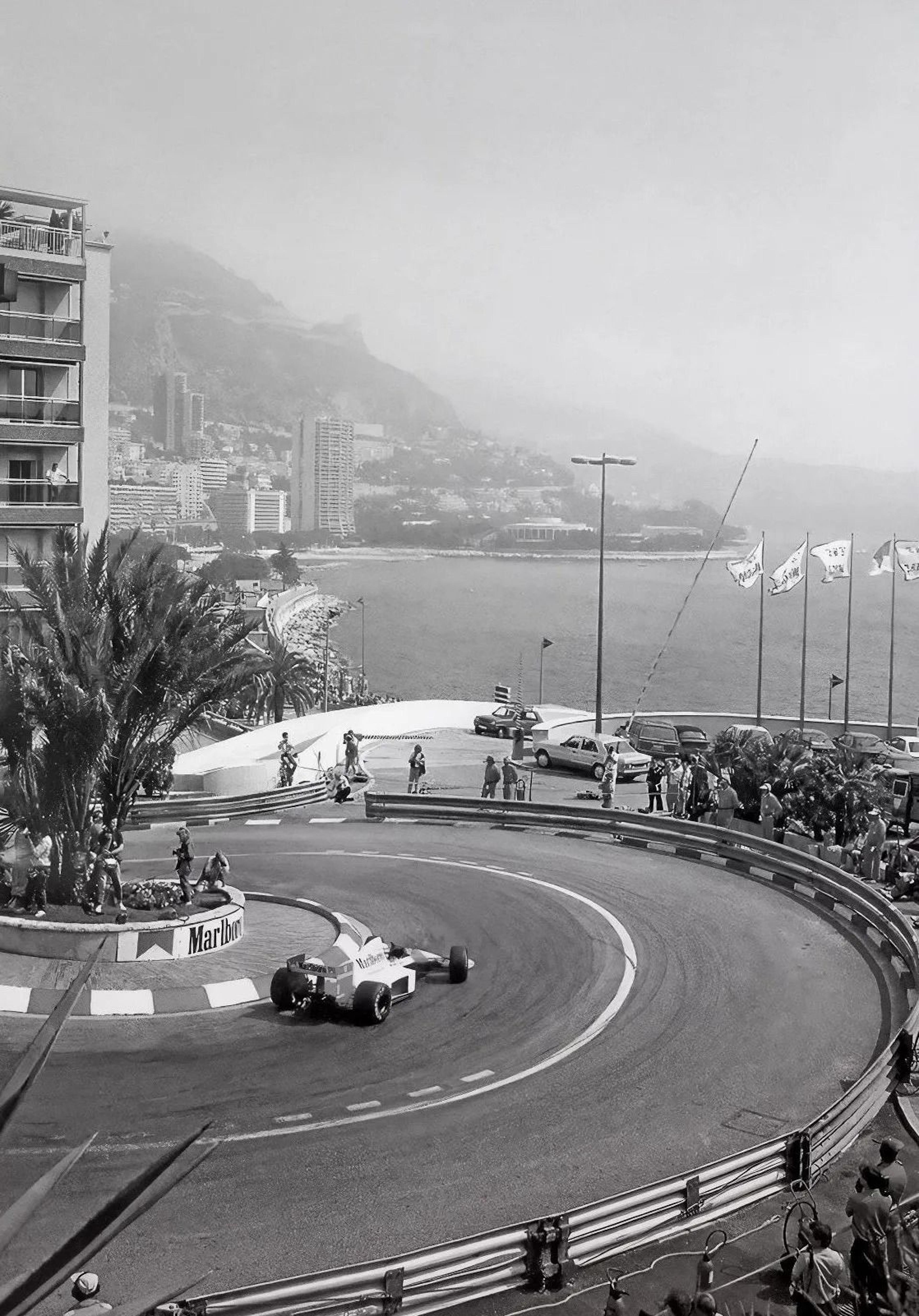 Vintage F1 Monaco Grand Prix Posters  Max Verstappen Racing Canvas Art 13