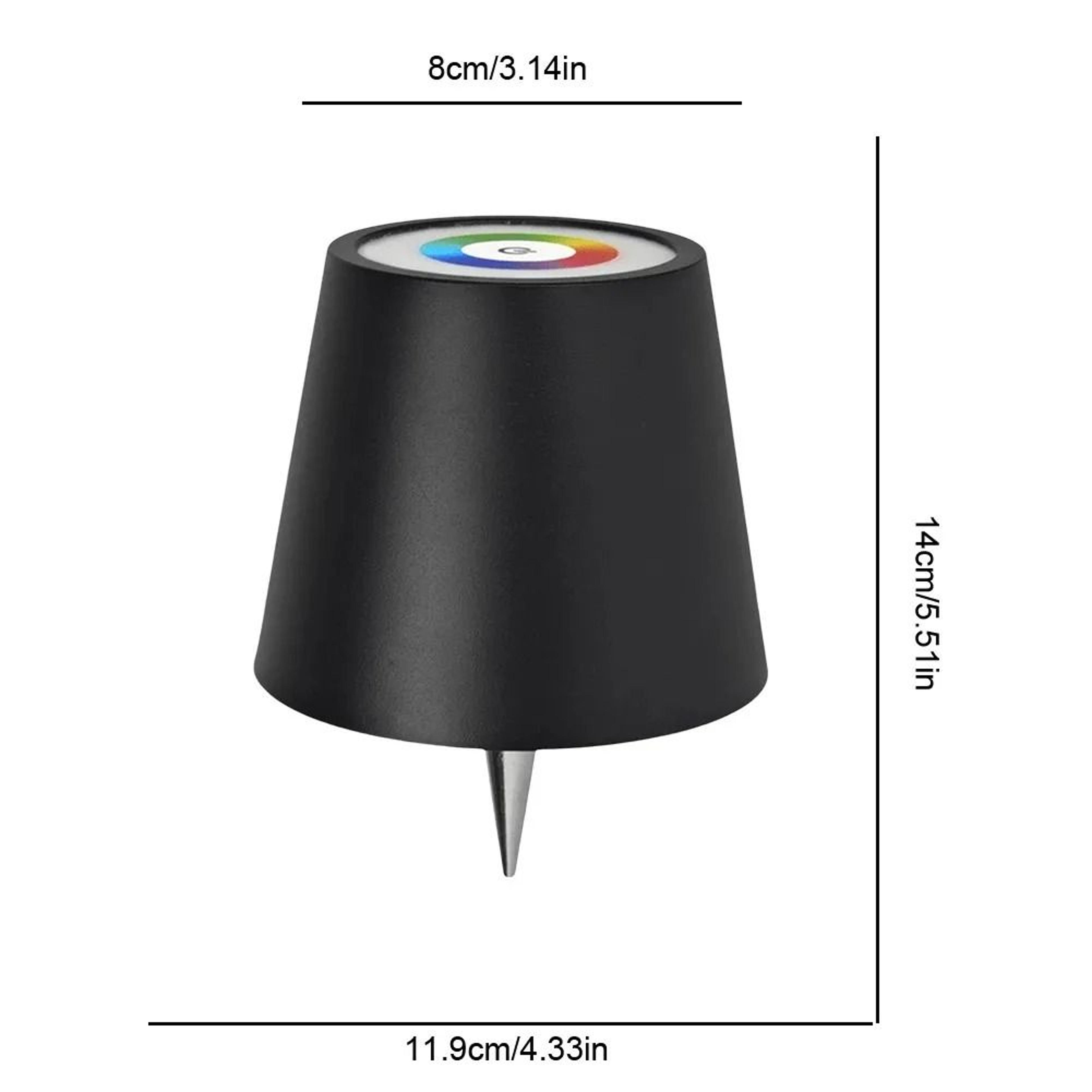 Wireless LED Wine Bottle Lamp  TouchControl Portable Table Light For Home  Bars 3
