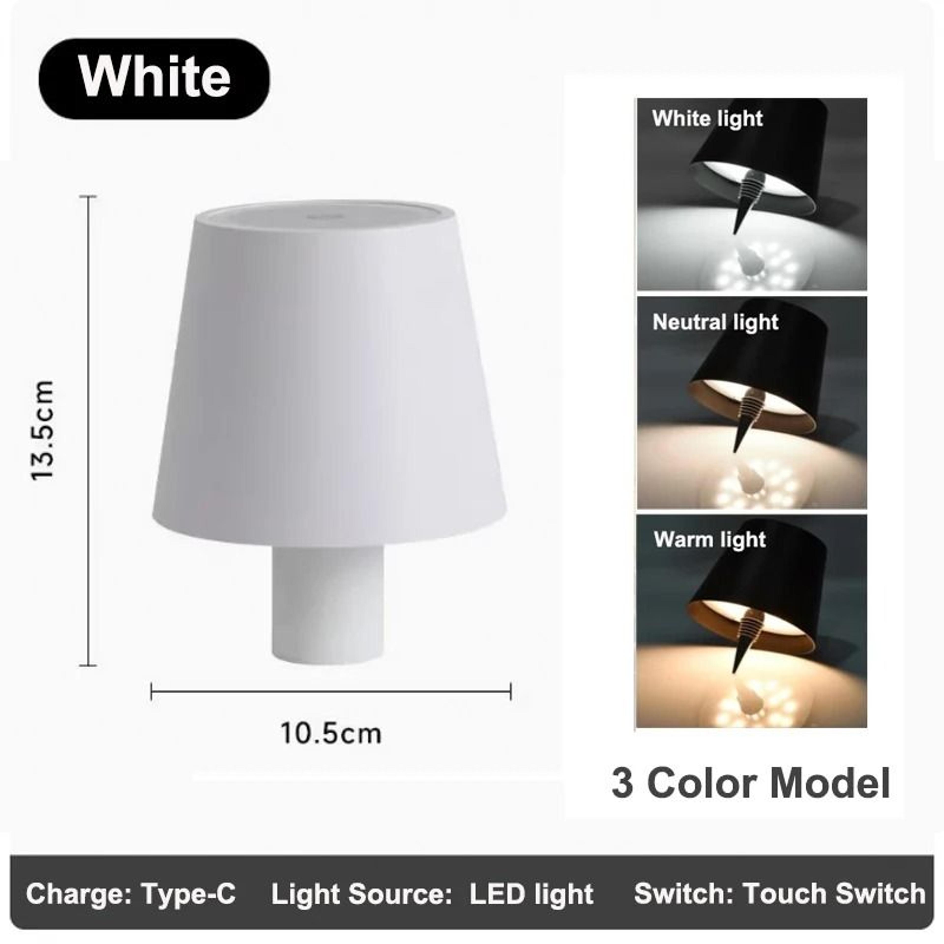Wireless LED Wine Bottle Lamp  TouchControl Portable Table Light For Home  Bars 8