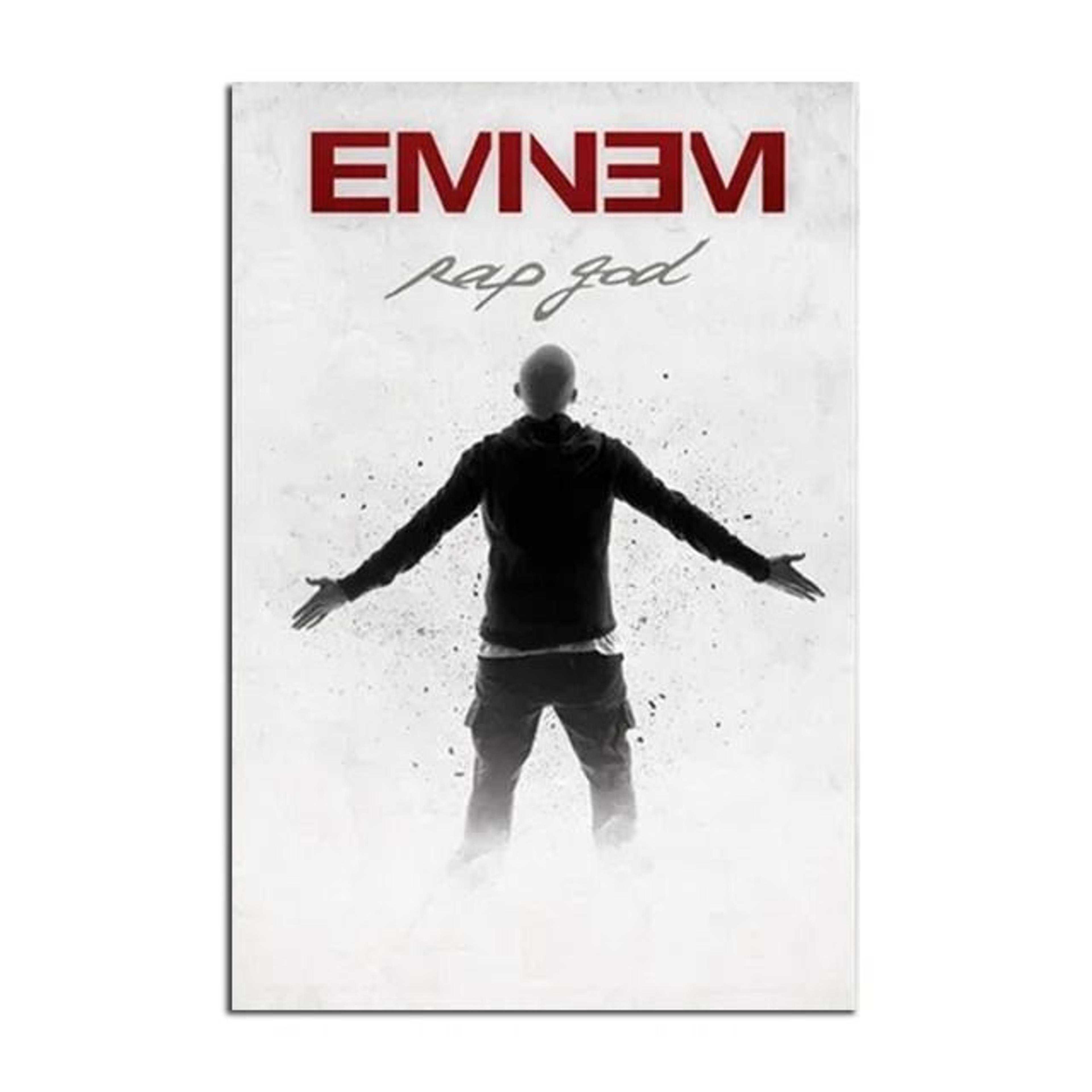 Eminem Super Rapper Legend Poster  Slim Shady Rap Icon Canvas Painting For Home Decor 11