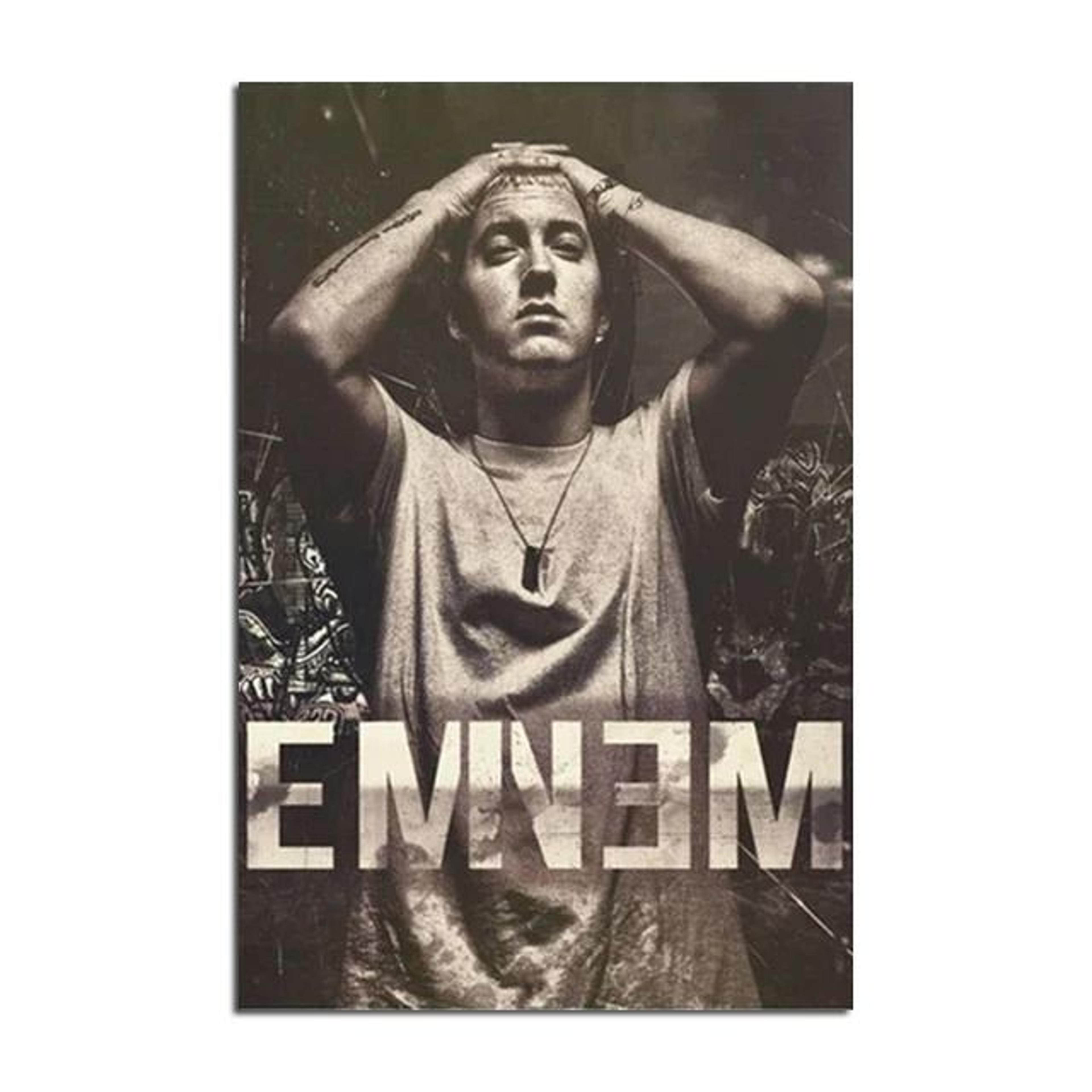 Eminem Super Rapper Legend Poster  Slim Shady Rap Icon Canvas Painting For Home Decor 17