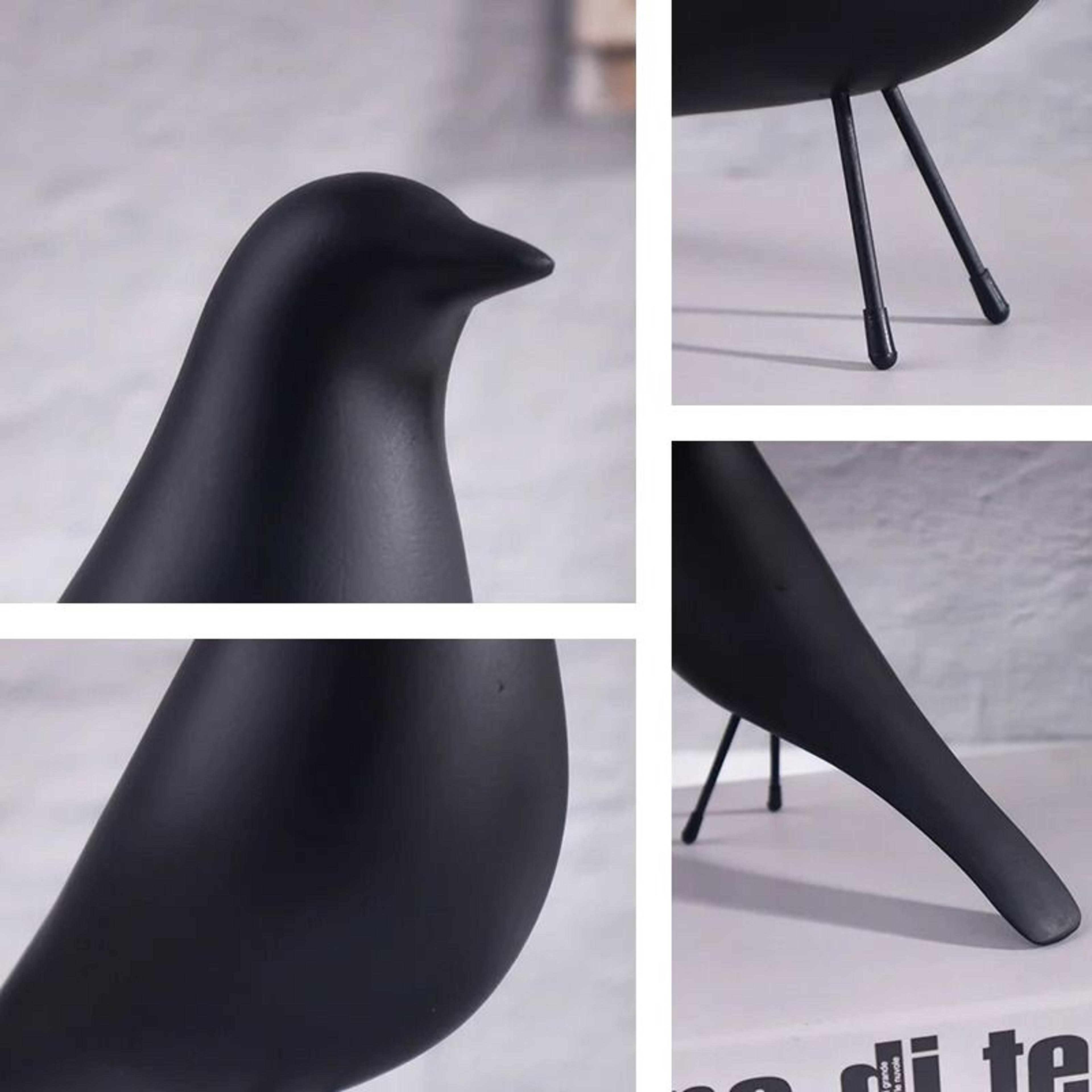 Nordic Minimalist Bird Sculpture  Modern Resin Desk Ornament  Artistic Home Decor 4