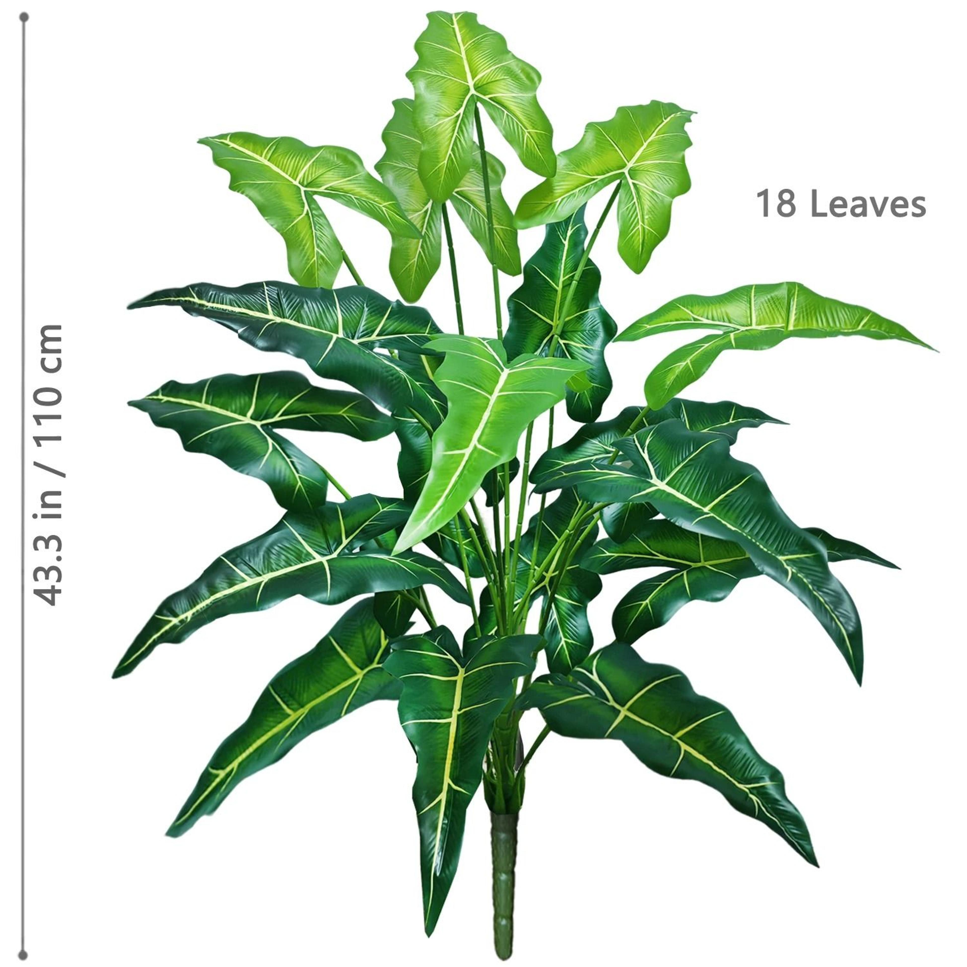 Giant Artificial Calla Lily  Tropical Foliage  Large Floor Plant For Modern Home  Office Decor 23