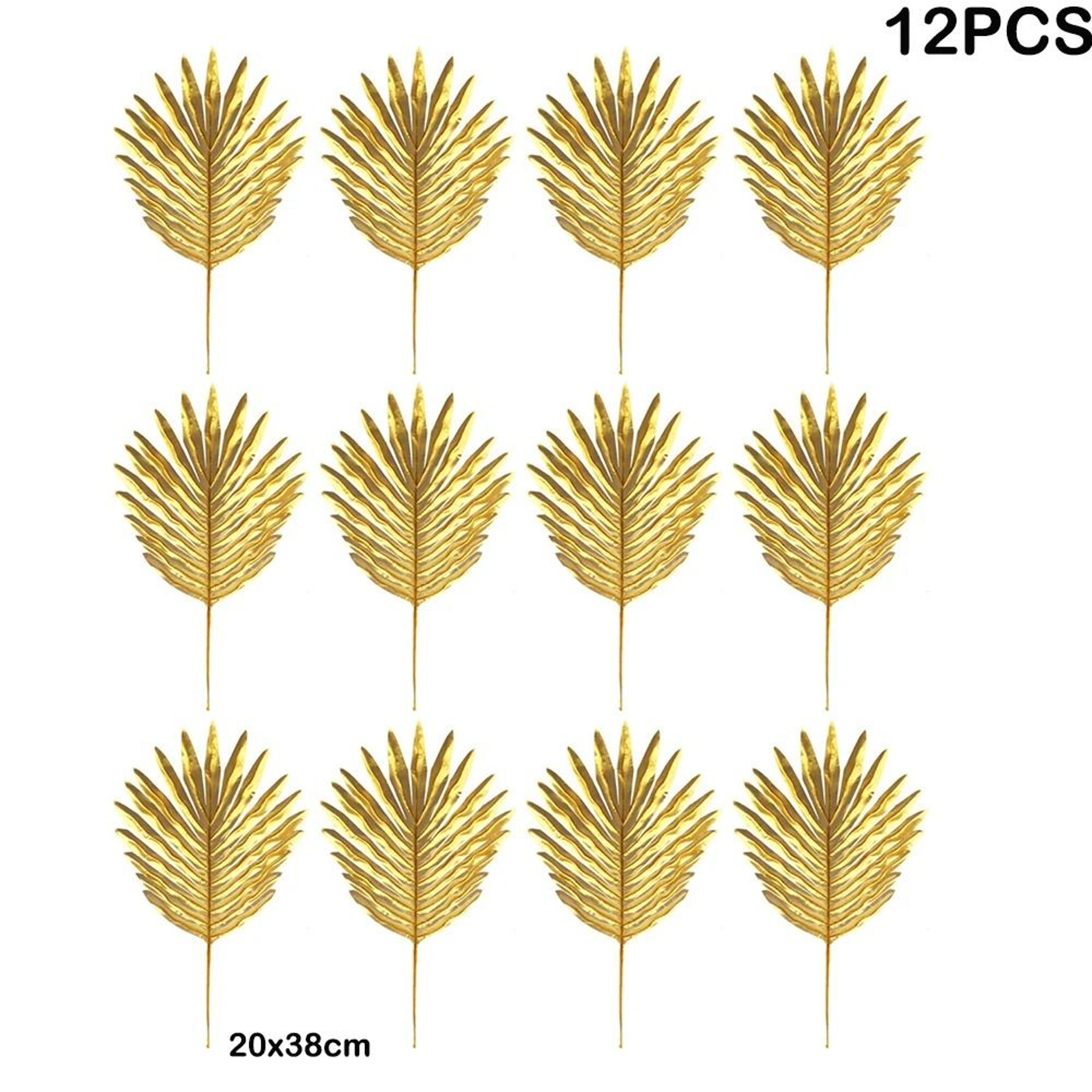 Artificial Tropical Palm Leaves  Jungle Safari Theme Party Decor  Hawaiian Luau Foliage For Birthda 16