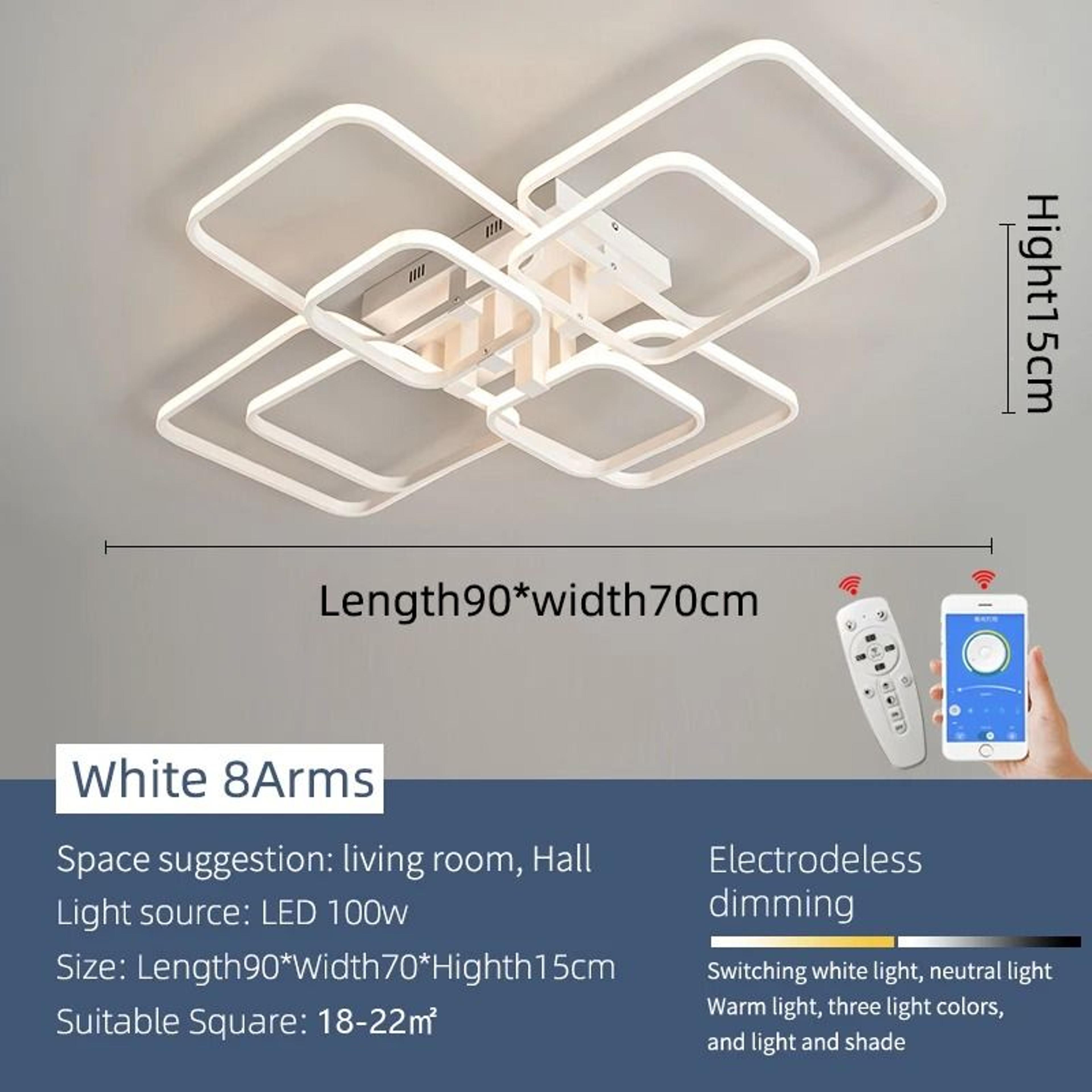 Modern Architectural LED Chandelier  Professional Geometric Linear Ceiling Light Fixture 11