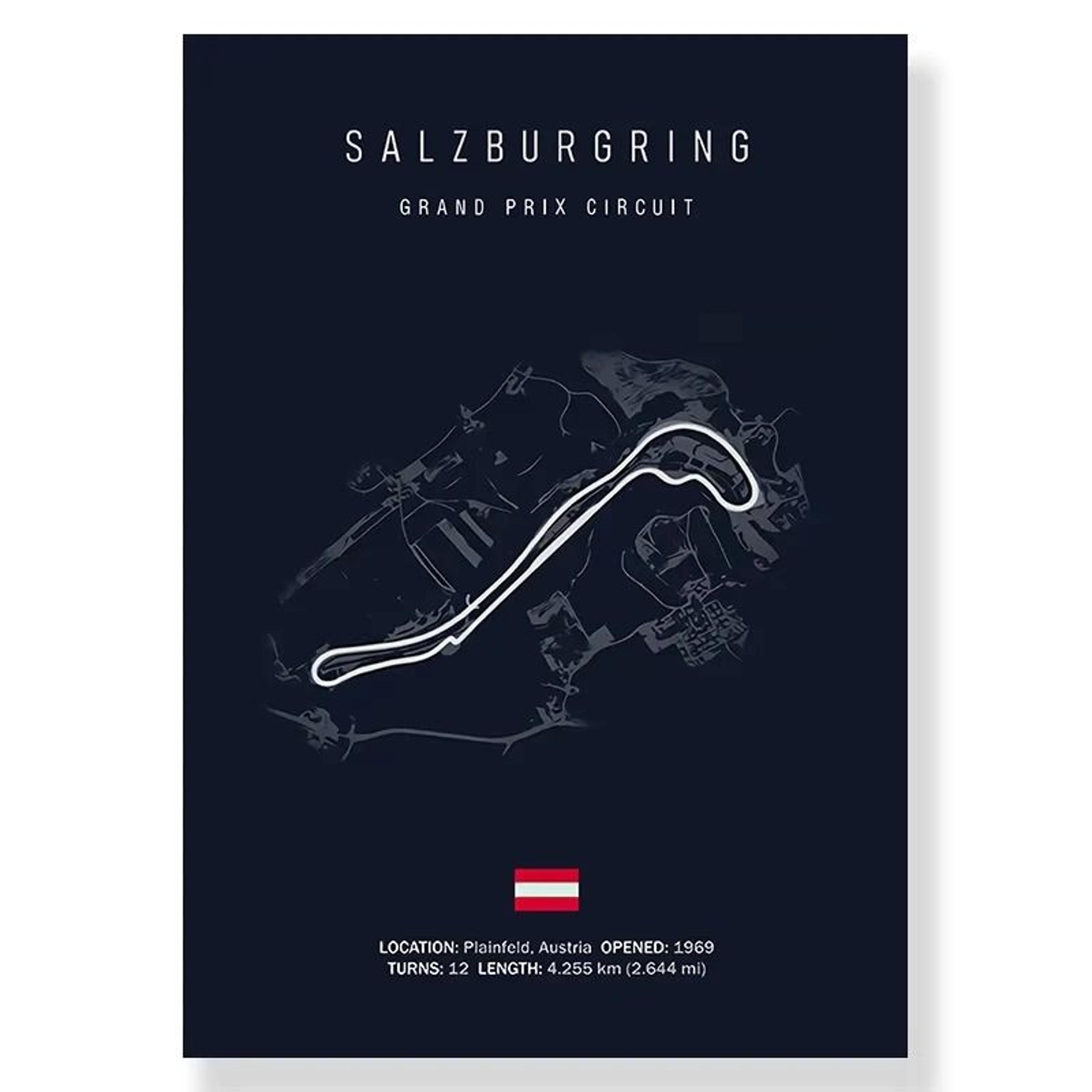 F1 Race Track Canvas Painting  Classic Morocco  Imola Circuit Art  Professional Executive Home  Off 18