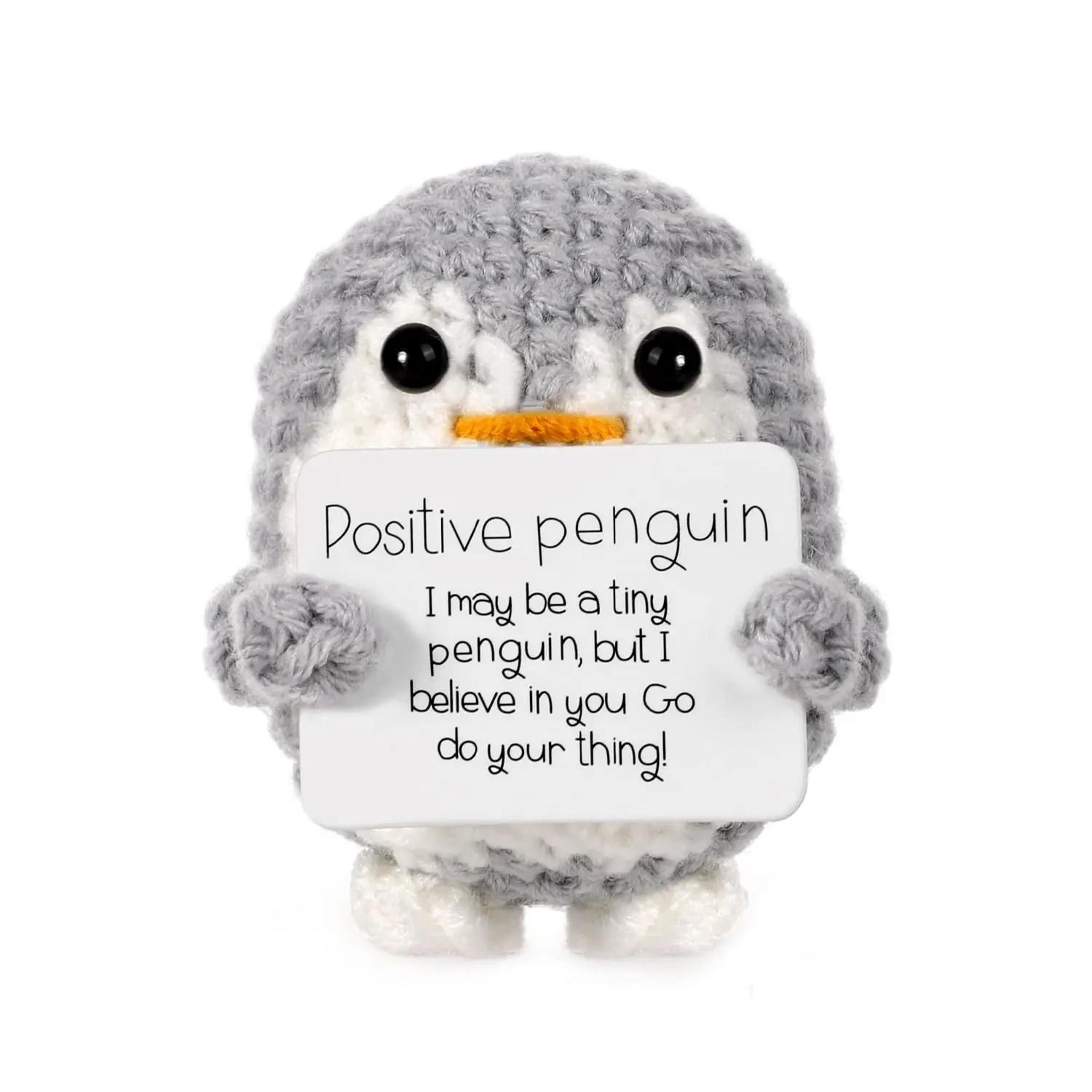 Artisan Emotional Support Plush  Handmade Creative Crochet Totem  Executive Desktop  Home Studio Sa 8