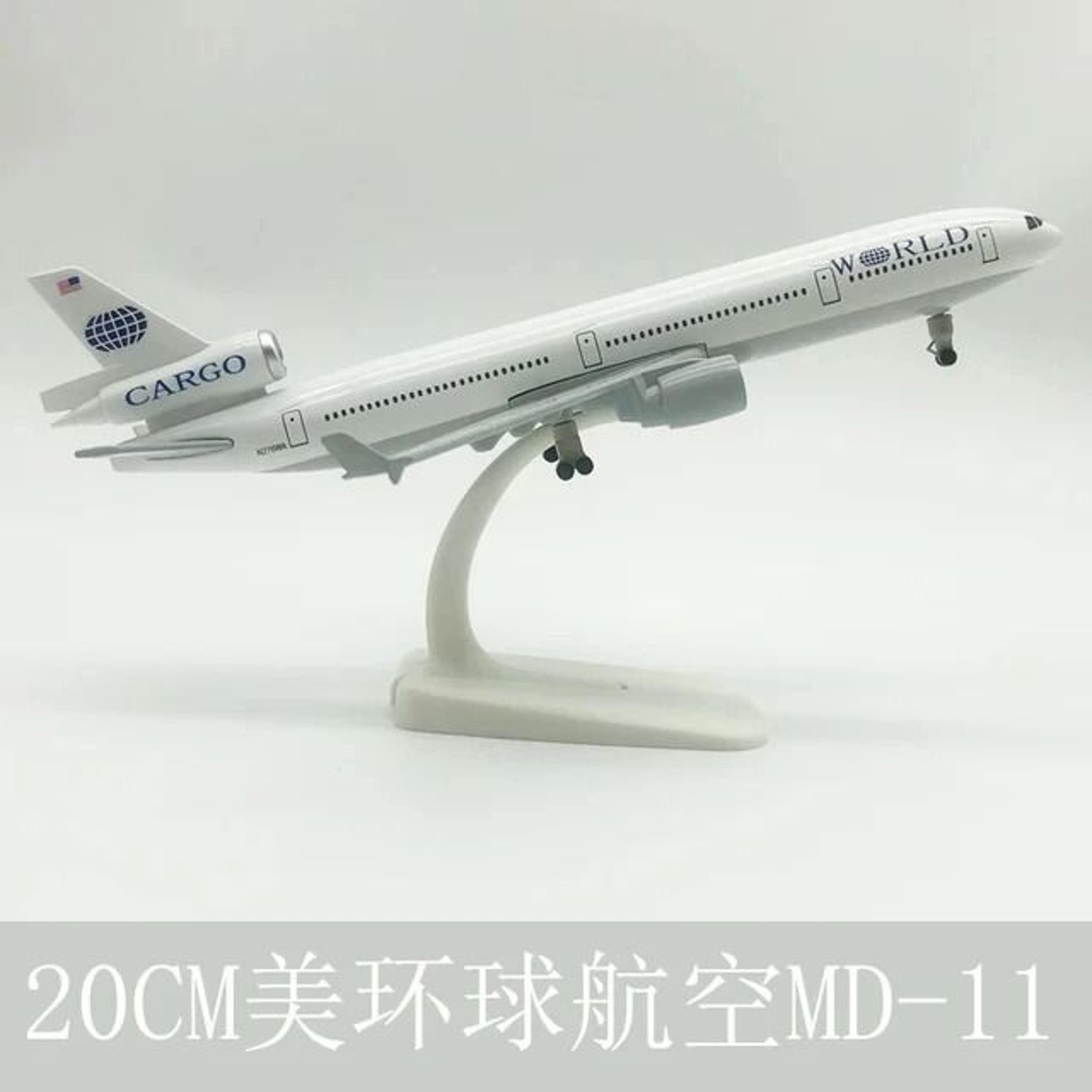 MD11 Heritage Aviator Model  20cm DieCast Alloy Aircraft  Executive Desktop  Studio Sanctuary Decor 10