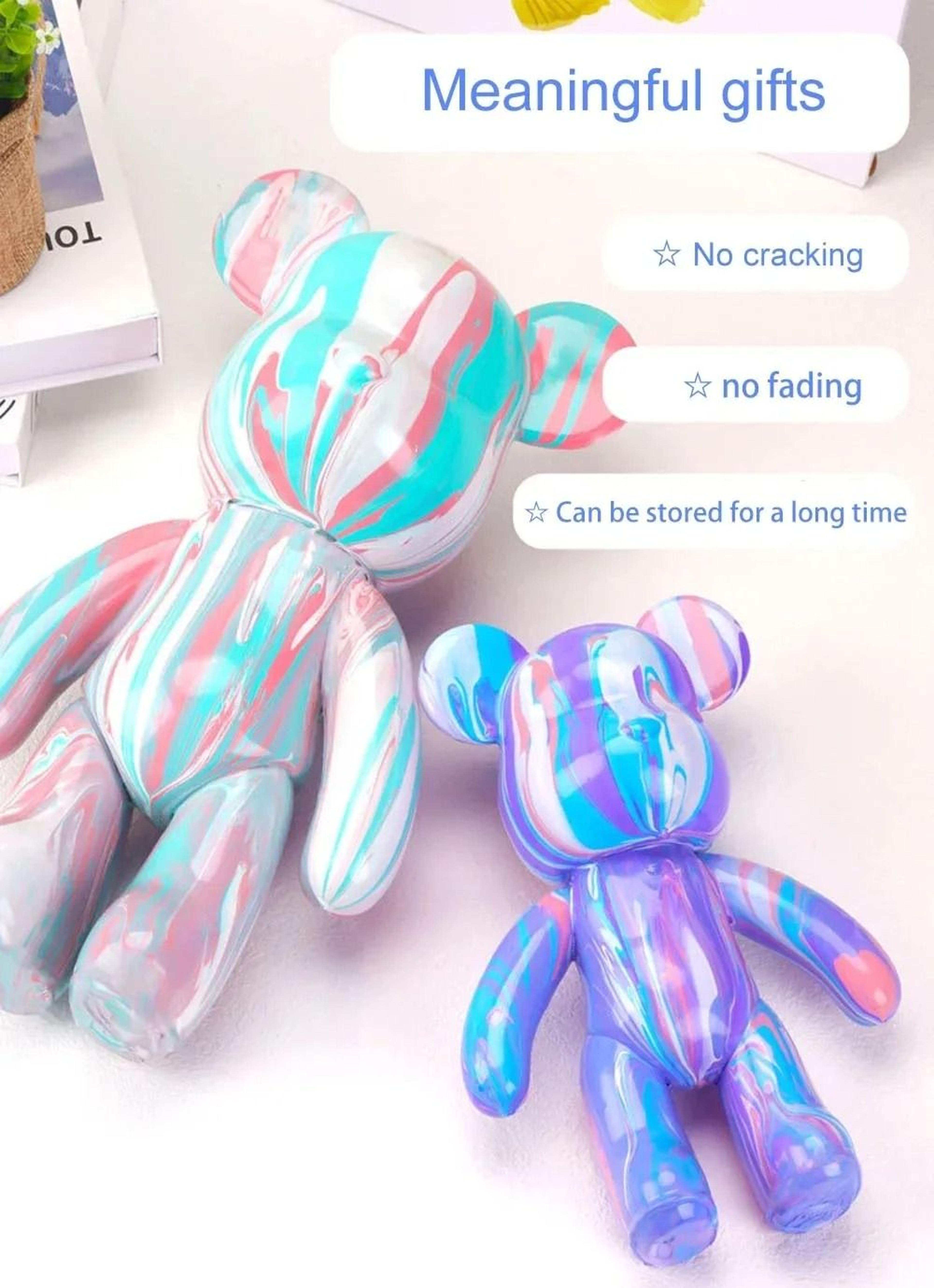 DIY Fluid Bear Sculpture  Artisan Graffiti Pour Painting Kit  Executive Studio  Creative Sanctuary  5