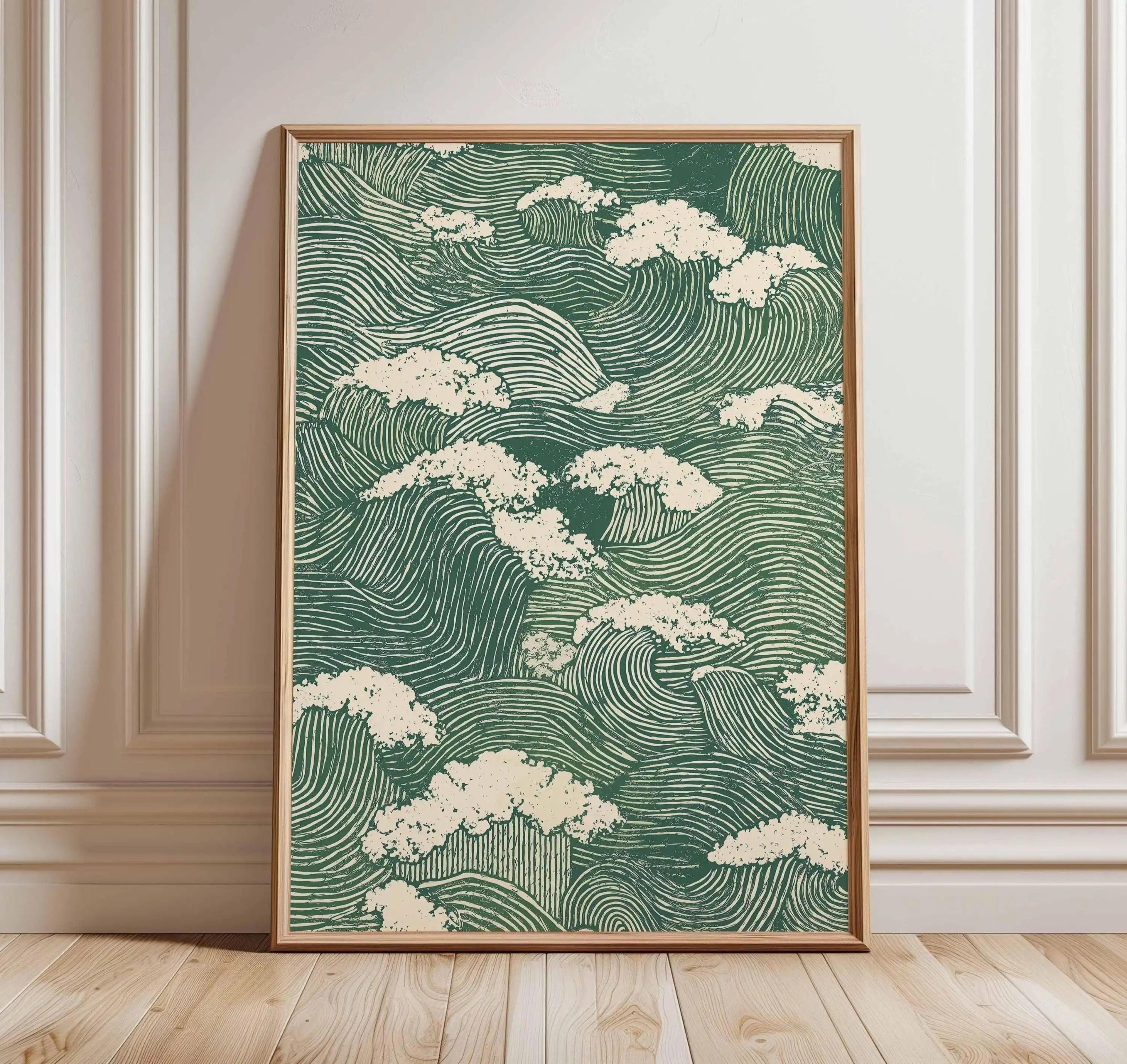 Crimson Solar Crane  Vintage Ukiyoe Archival Print  Executive Studio  Traditional Zen Sanctuary Dec 23