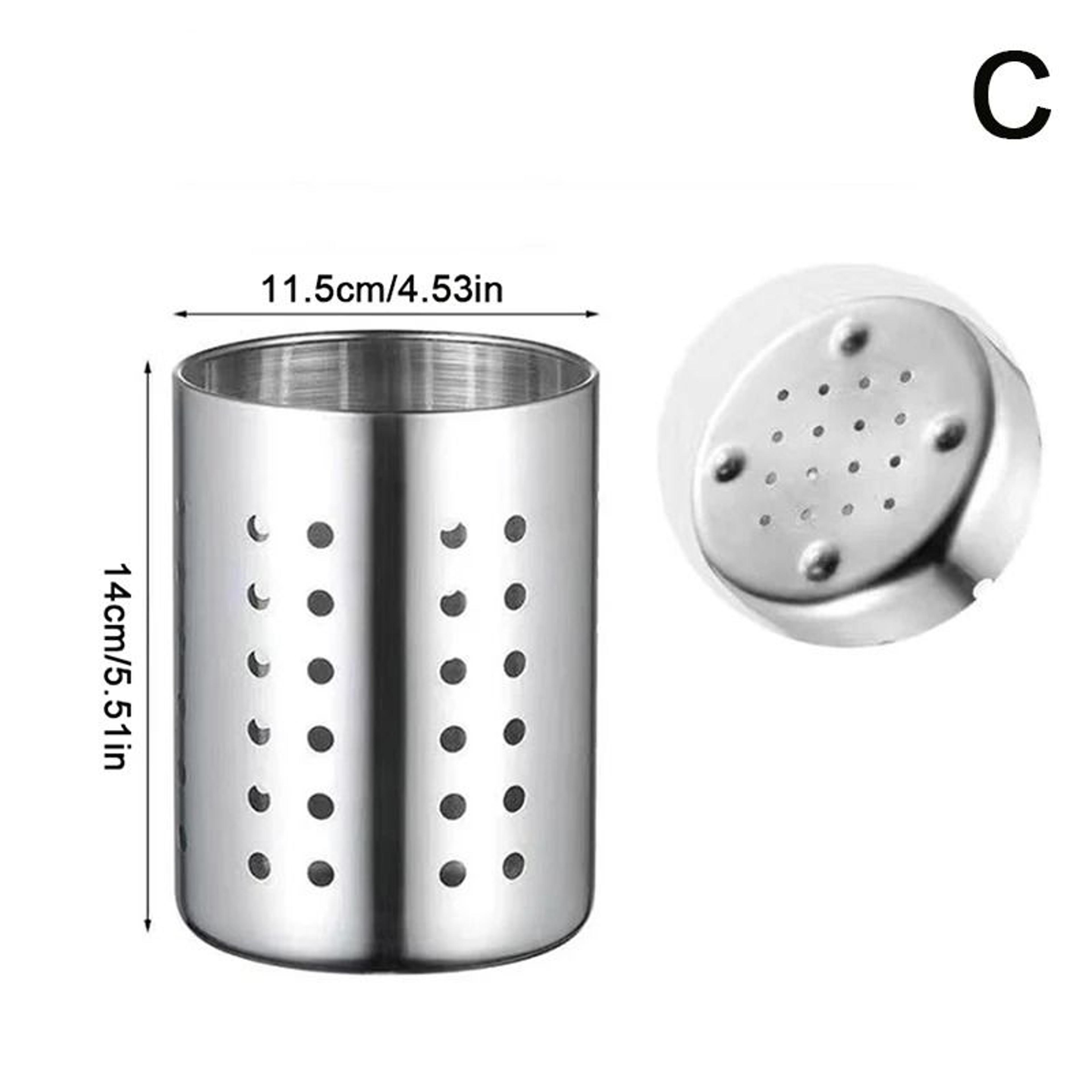 Stainless Steel Cutlery  Chopstick Holder  Breathable Countertop Organizer  Executive Kitchen Drain 8