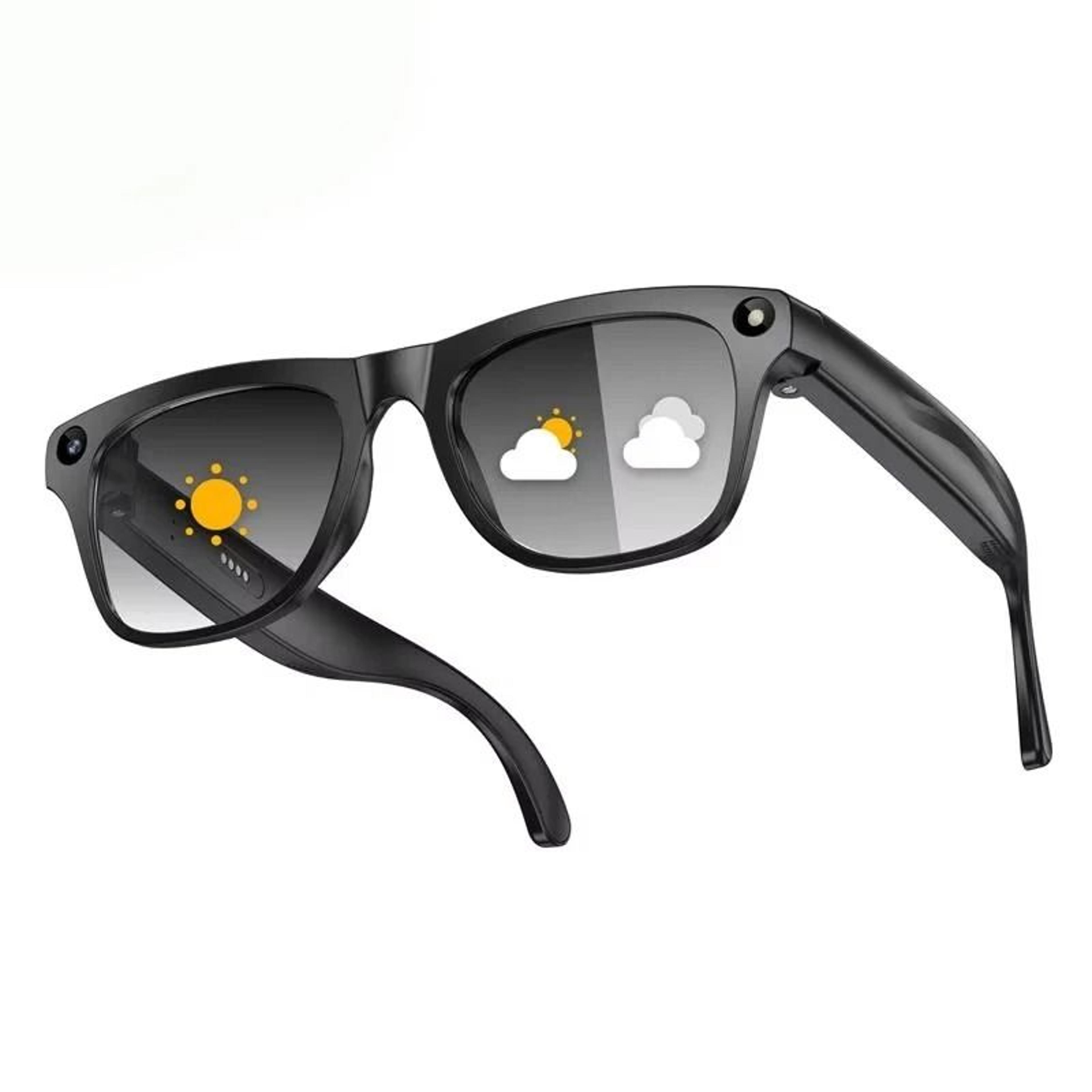 AI 4K Smart Glasses  500W PhotoRecording  RealTime Translation  Executive ColorChanging Waterproof  6