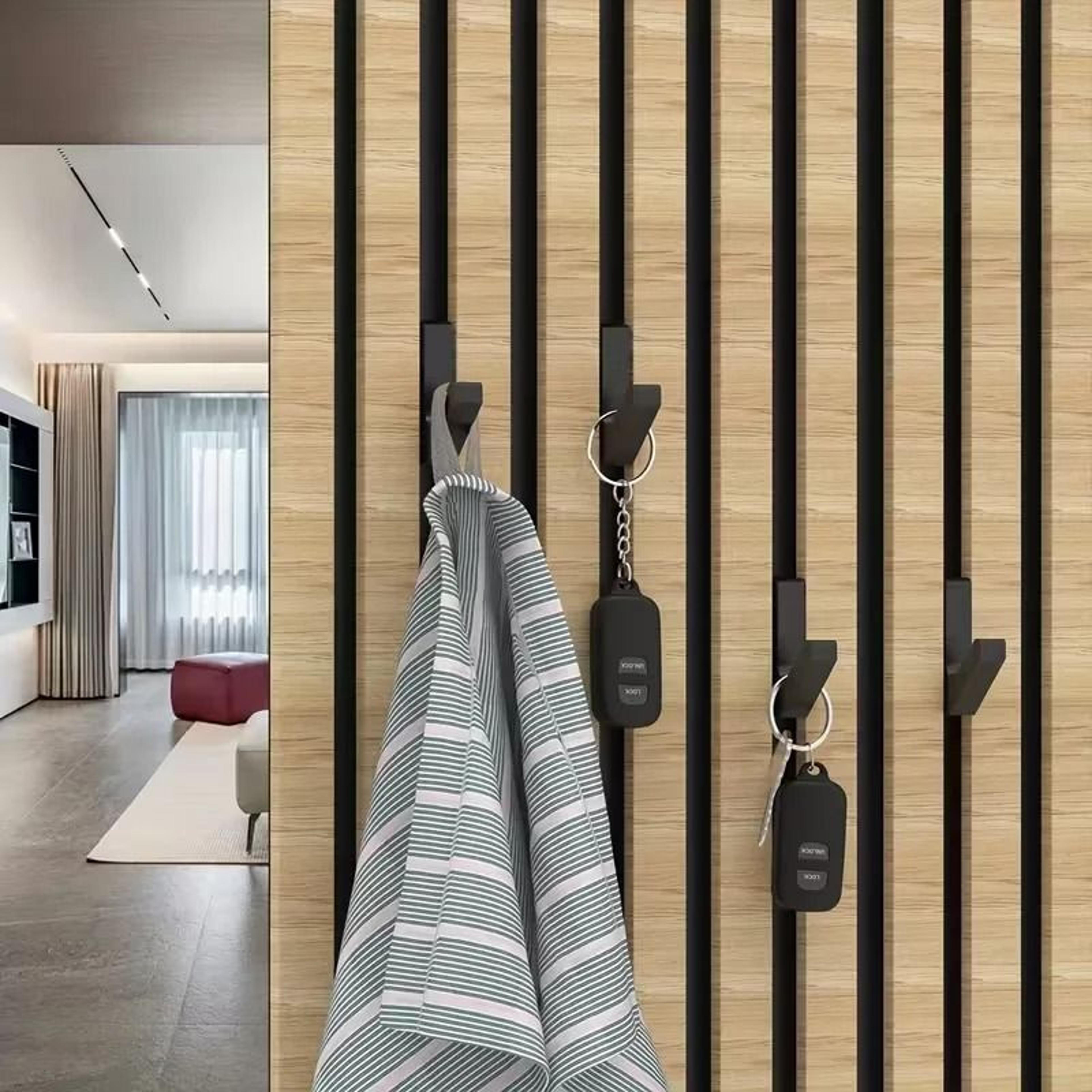 Acoustic Panel Clothing  Utility Hooks Set Of 4  DrillFree Storage Solution For Home Studios  Offic 2