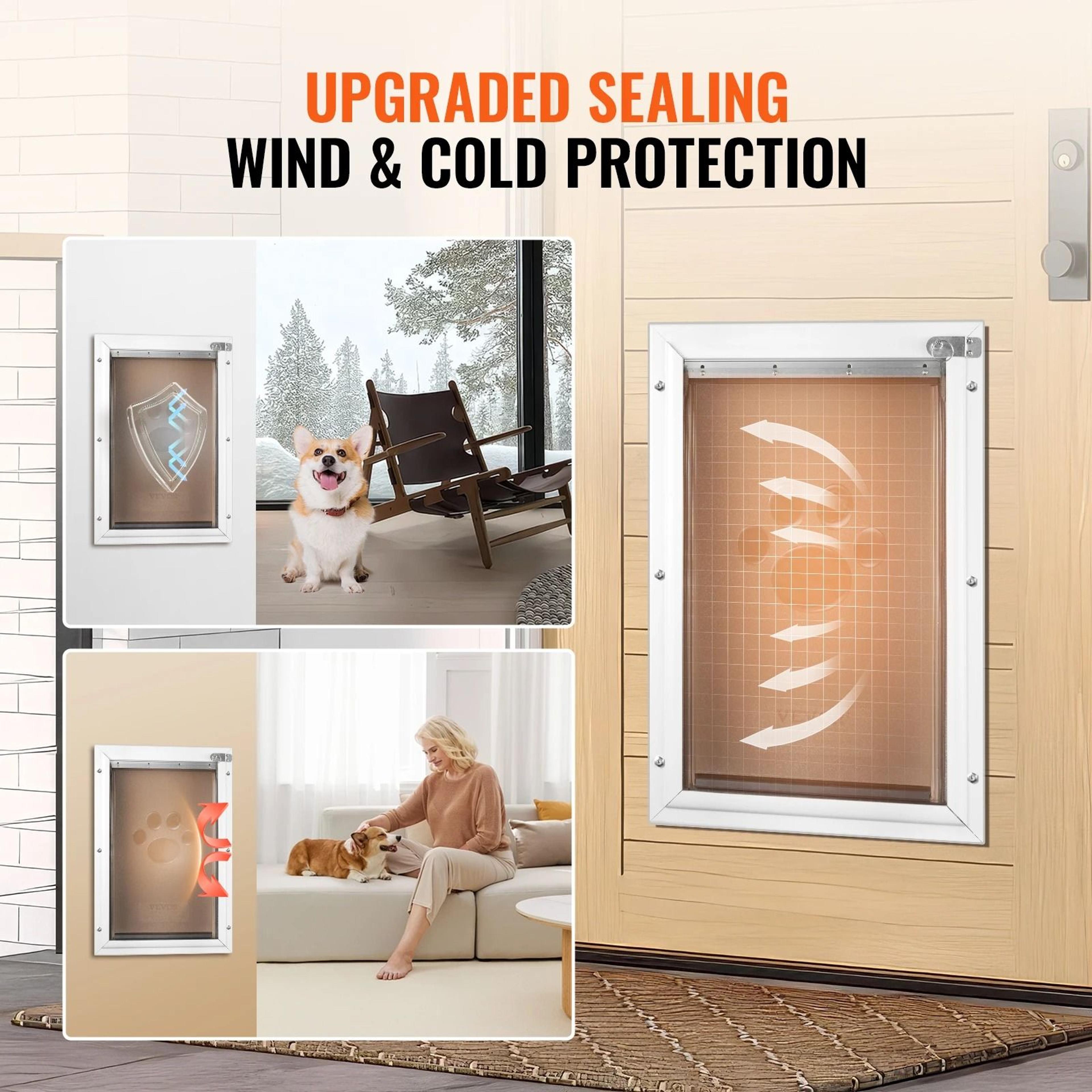 SucceBuy Professional Aluminum Pet Door System 2