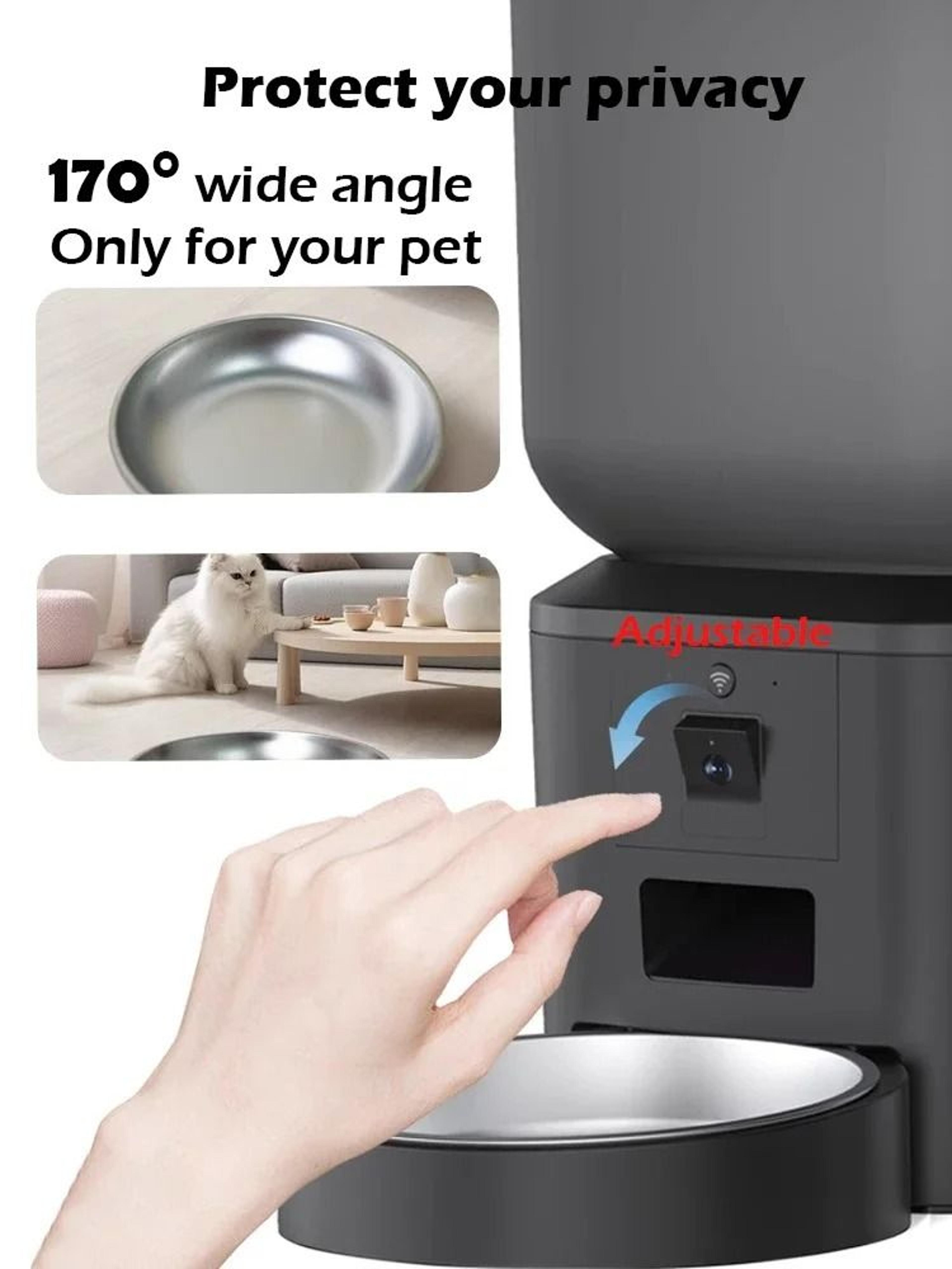 Furpipi 8L Smart Vision Automatic Pet Feeder 4