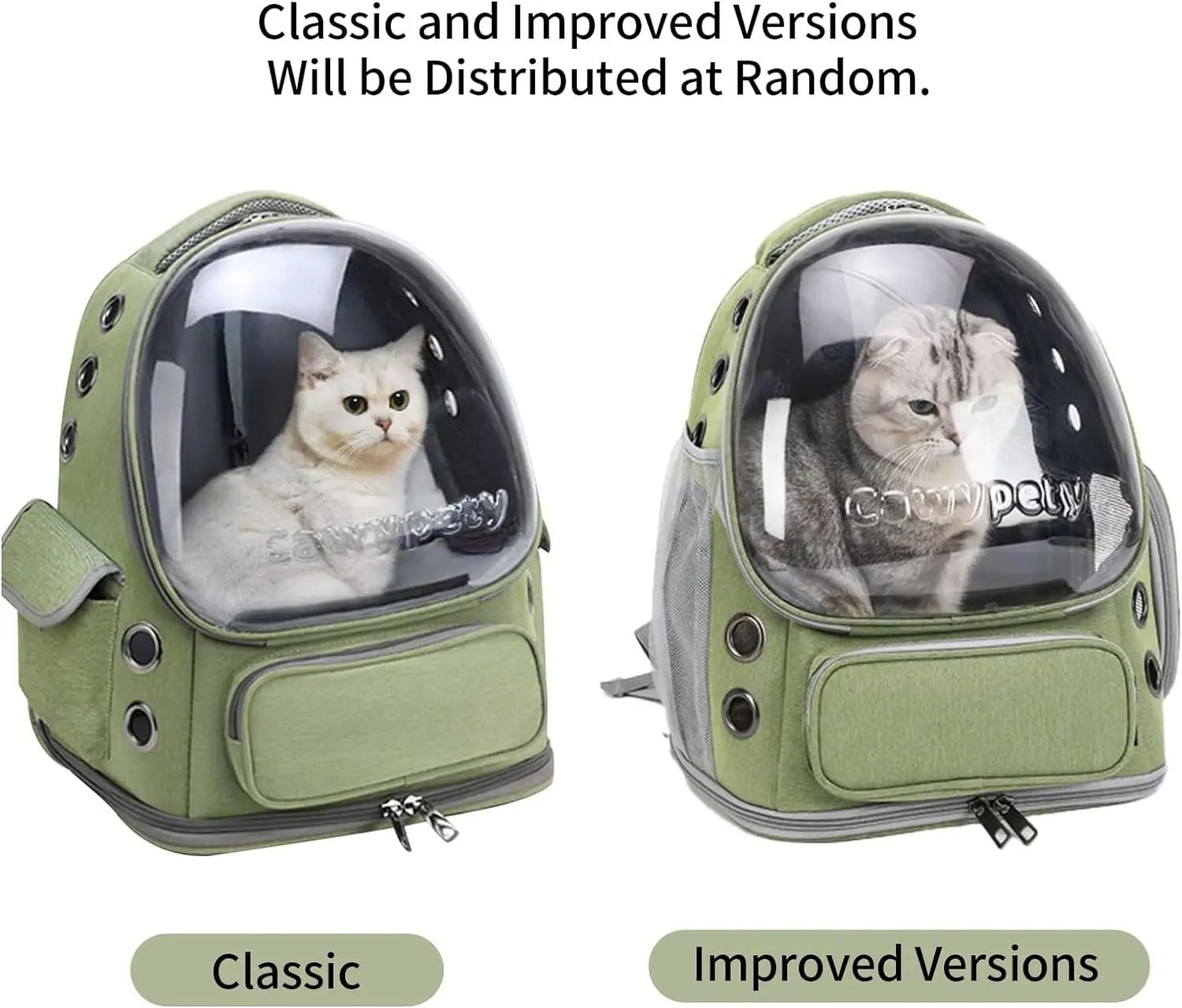 Panoramic Transparent Folding Pet Backpack 1