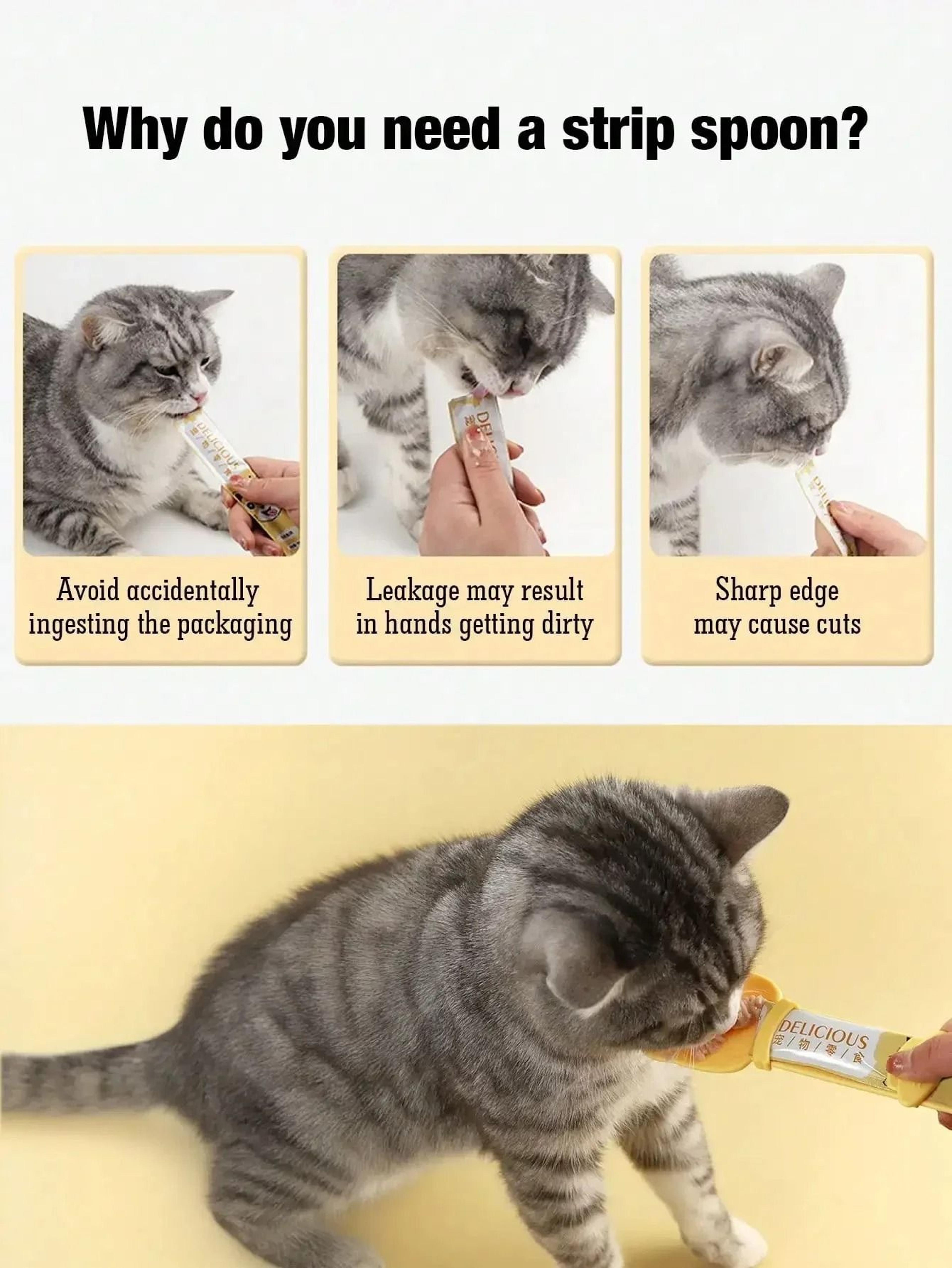 PurrSqueeze MessFree Cat Treat Scoop 3