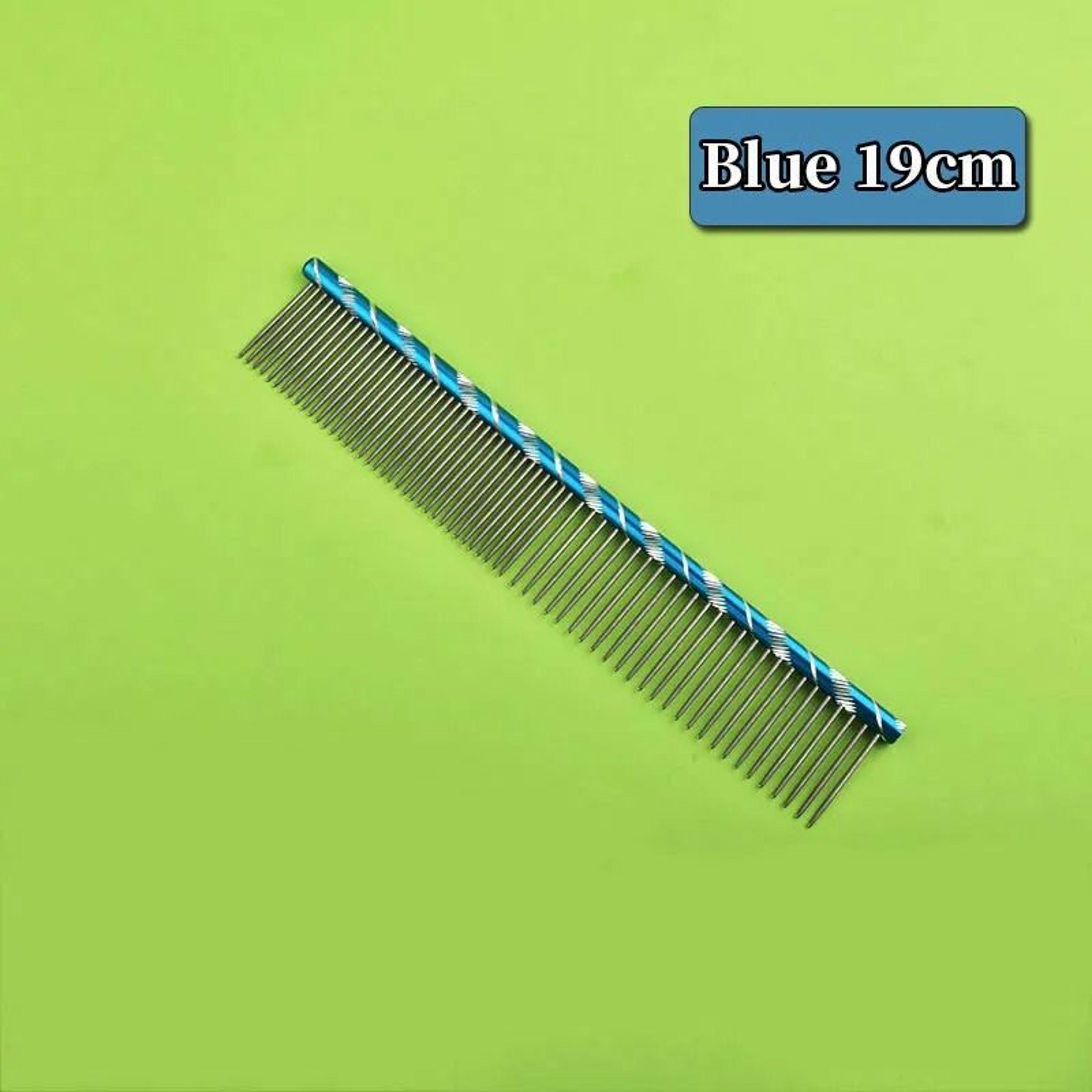 Stainless Steel Lightweight Flat Grooming Comb 21