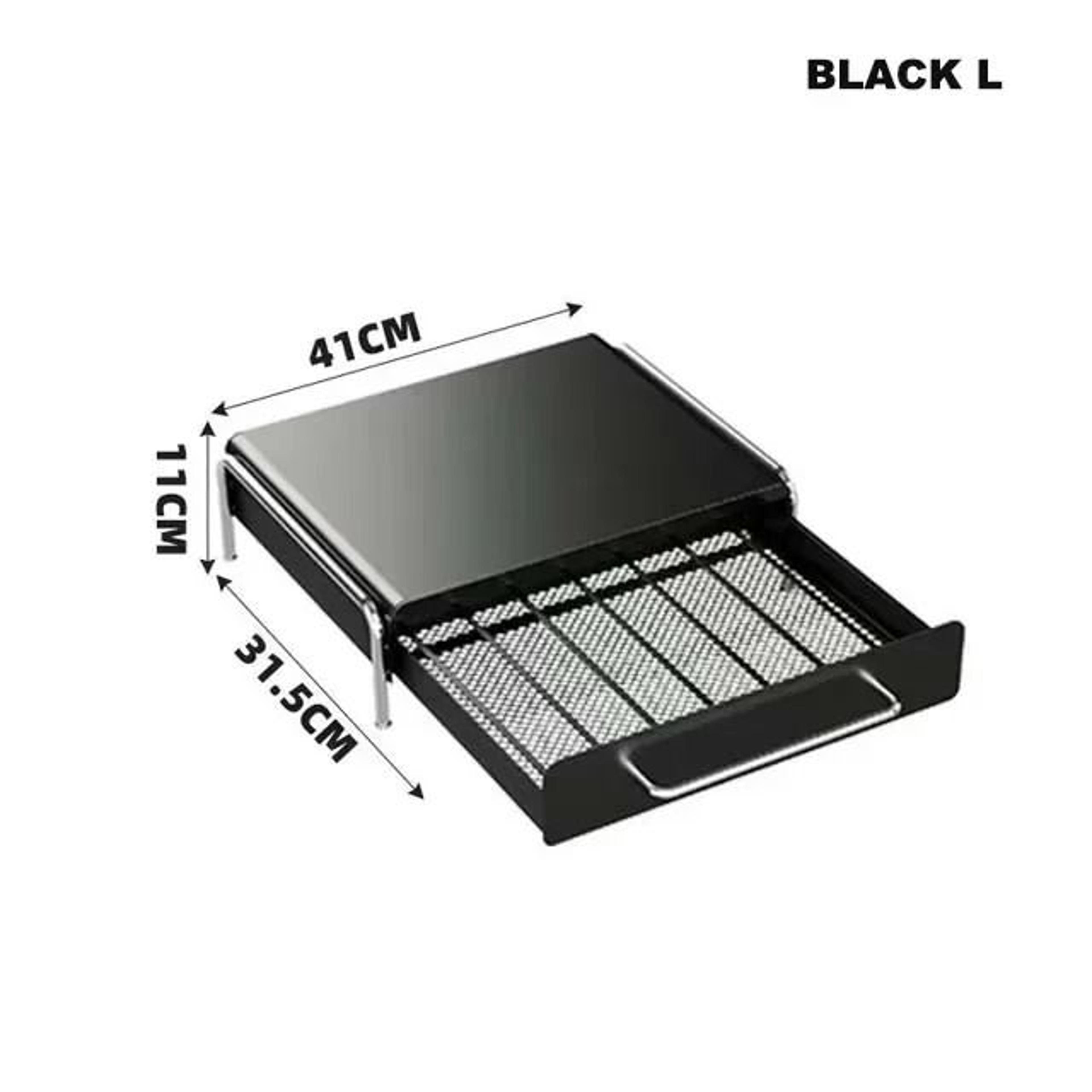 Premium Capsule Coffee  Tea Bag Display Storage Drawer  HeavyDuty Machine Base Holder 6