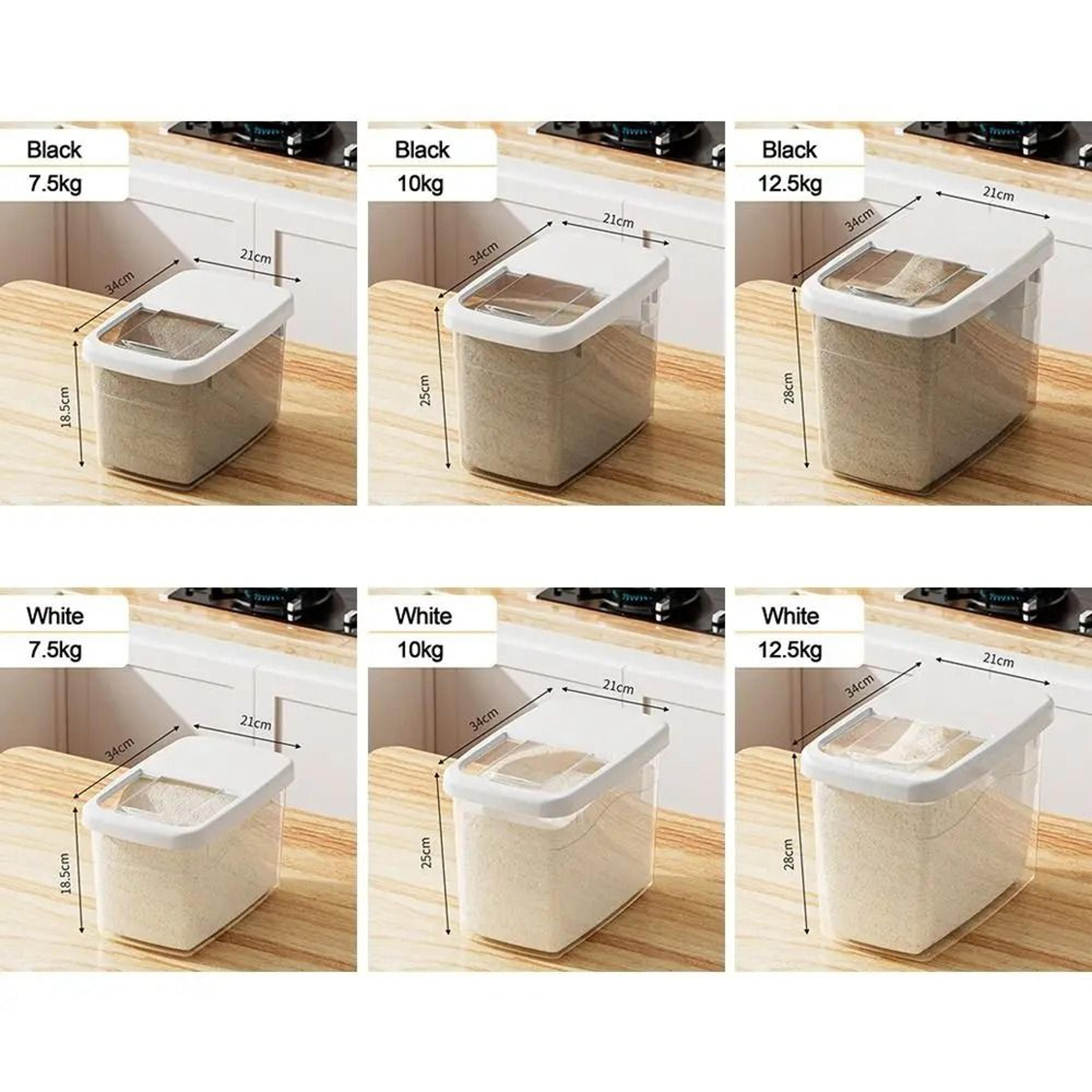Creative Airtight Rice Bucket  Grain Storage Tank  MoistureProof Sealed Food Container 5