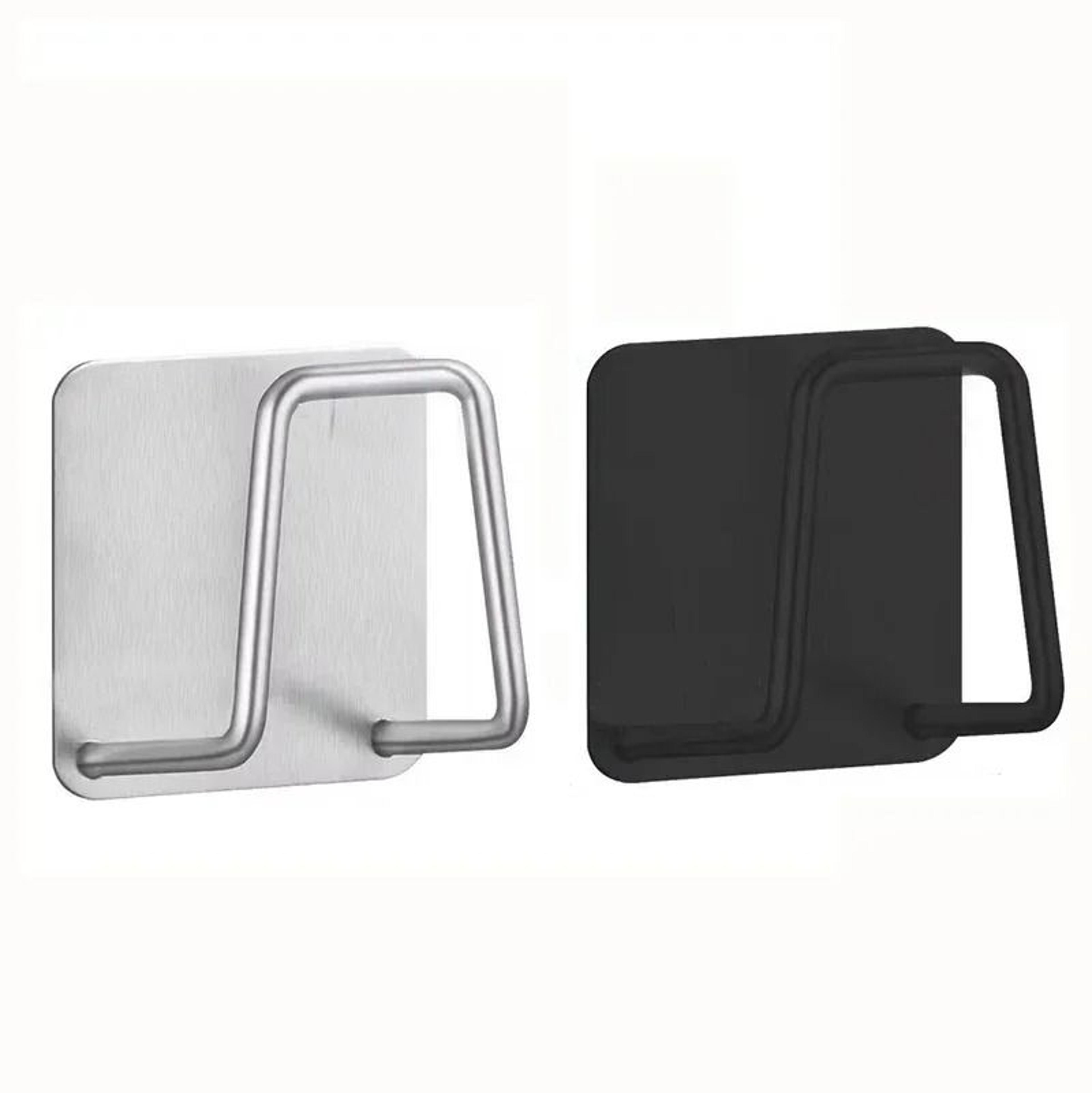 SelfAdhesive Stainless Steel Kitchen Sink Sponge Holder  Drain Rack 8