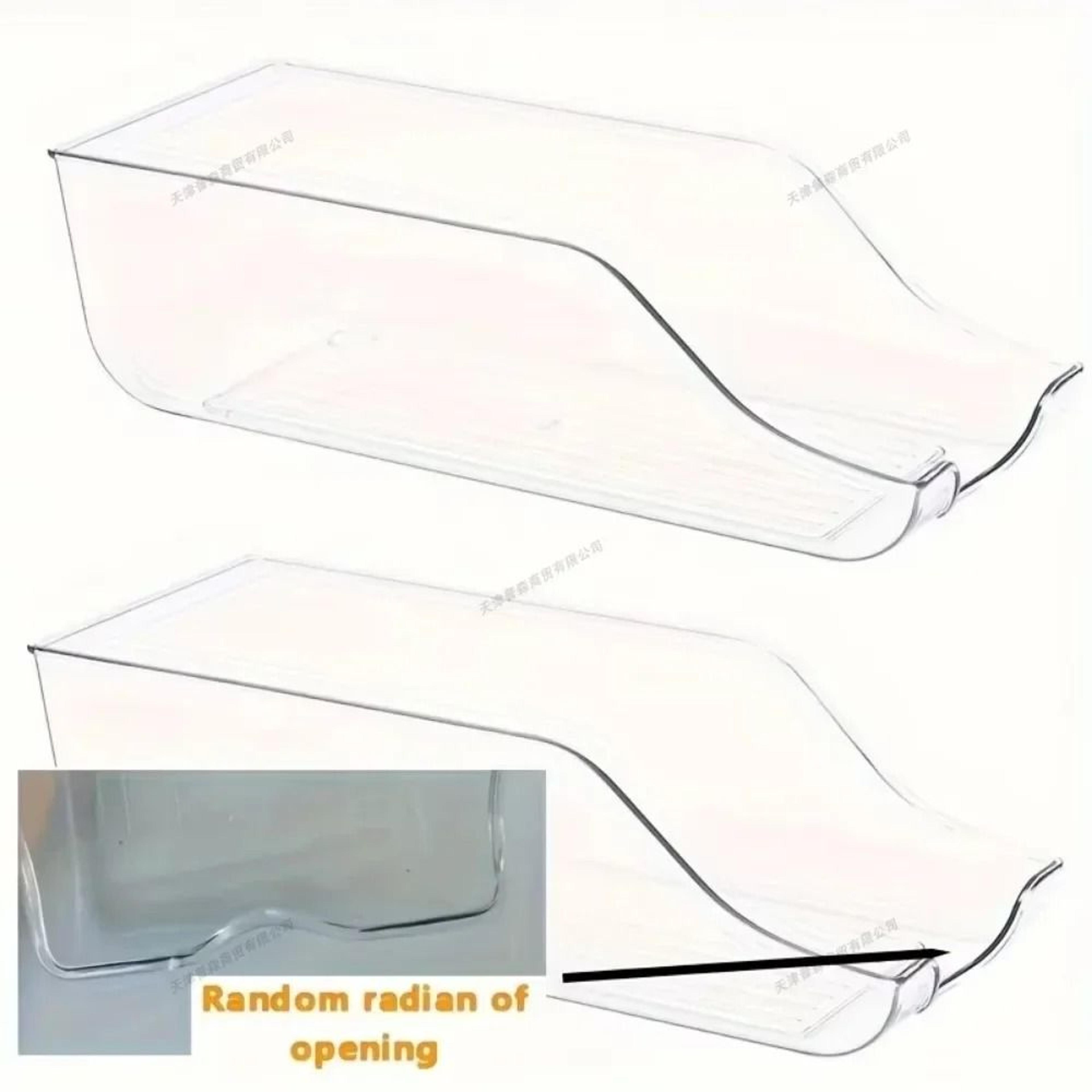 Refrigerator Soda Can Storage Dispenser  Kitchen Organizer Container 4