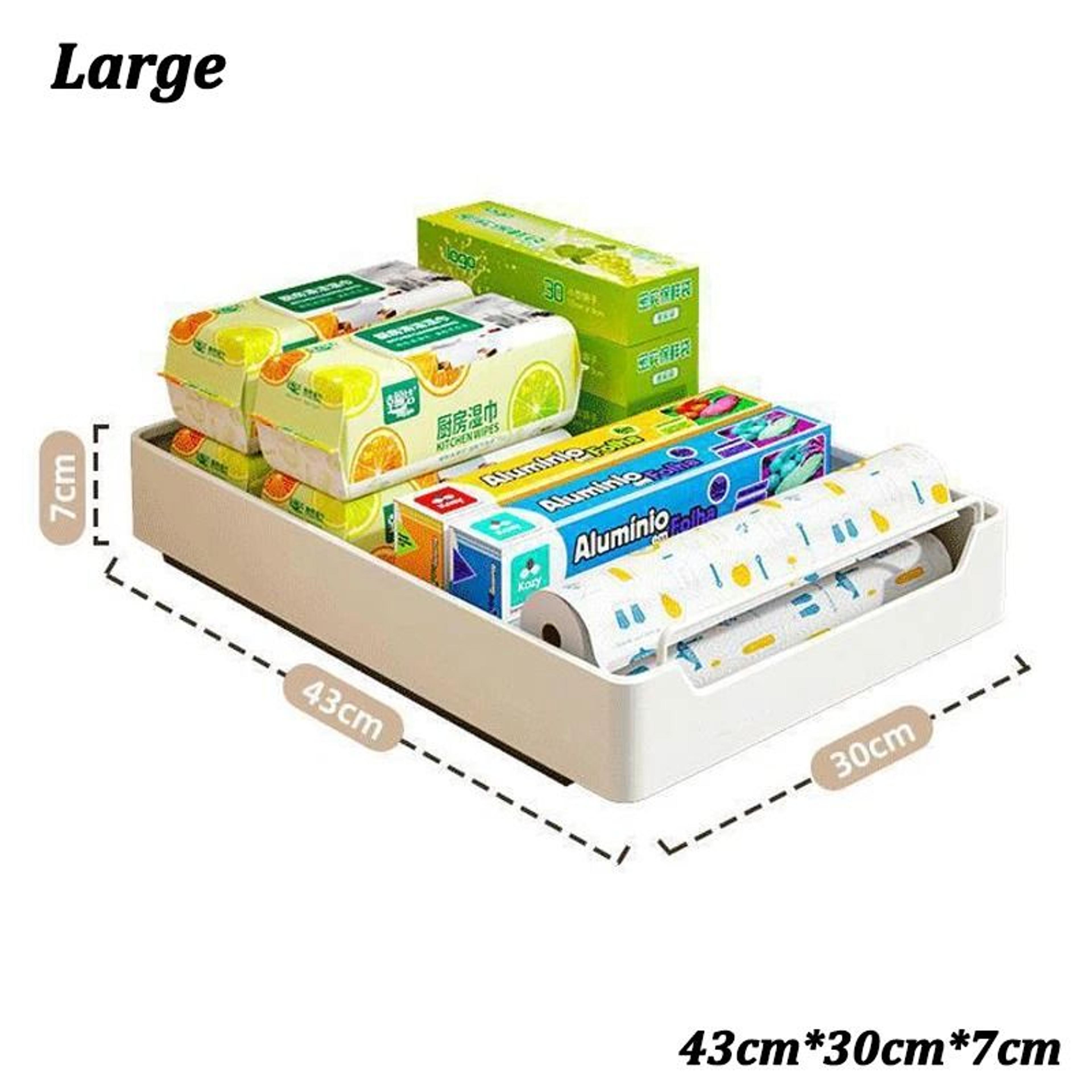 HeavyDuty PullOut Cabinet Organizer Drawer With Quiet Damping Sliding Rails 7