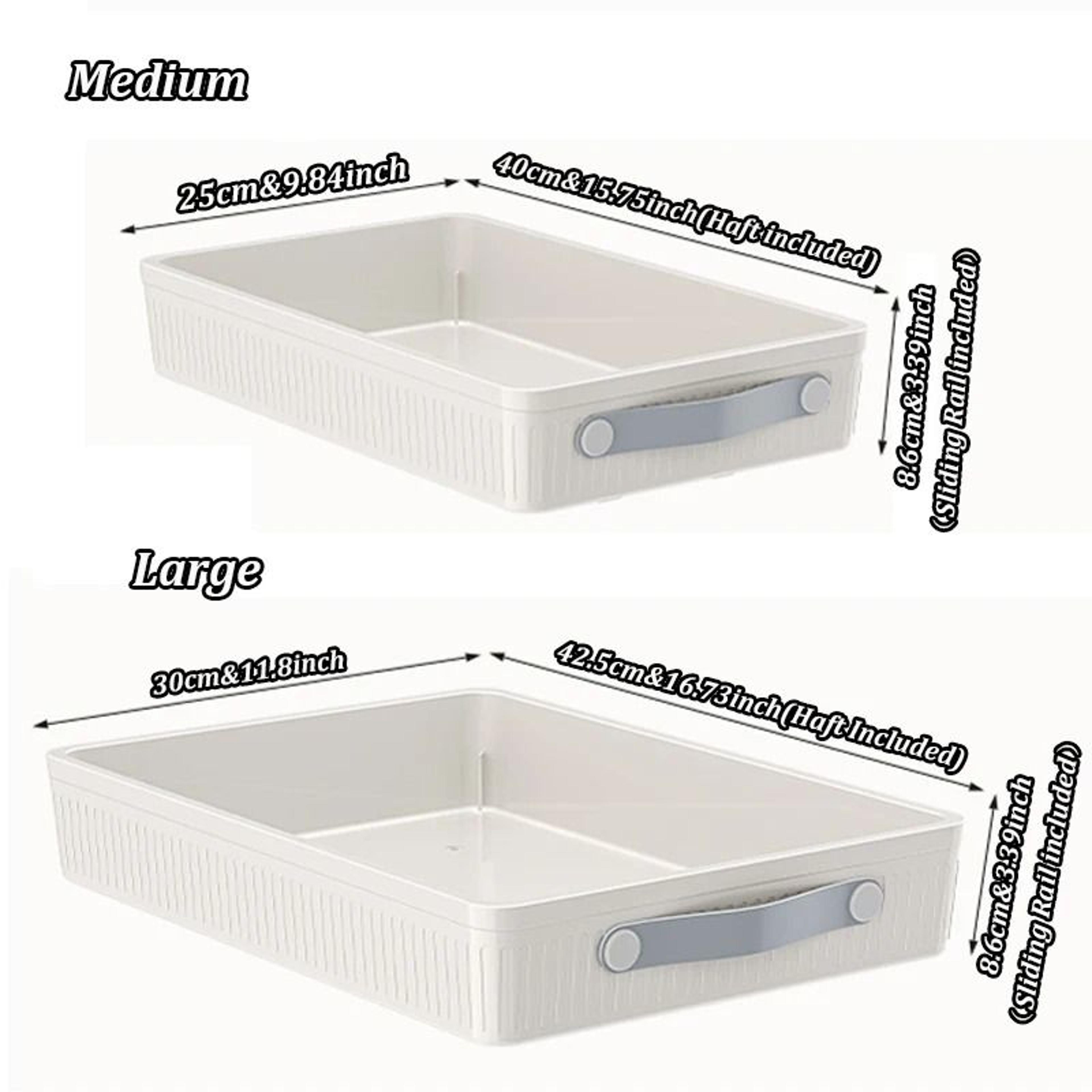 HeavyDuty PullOut Cabinet Sliding Organizer Drawer With Smooth Guide Rails 5