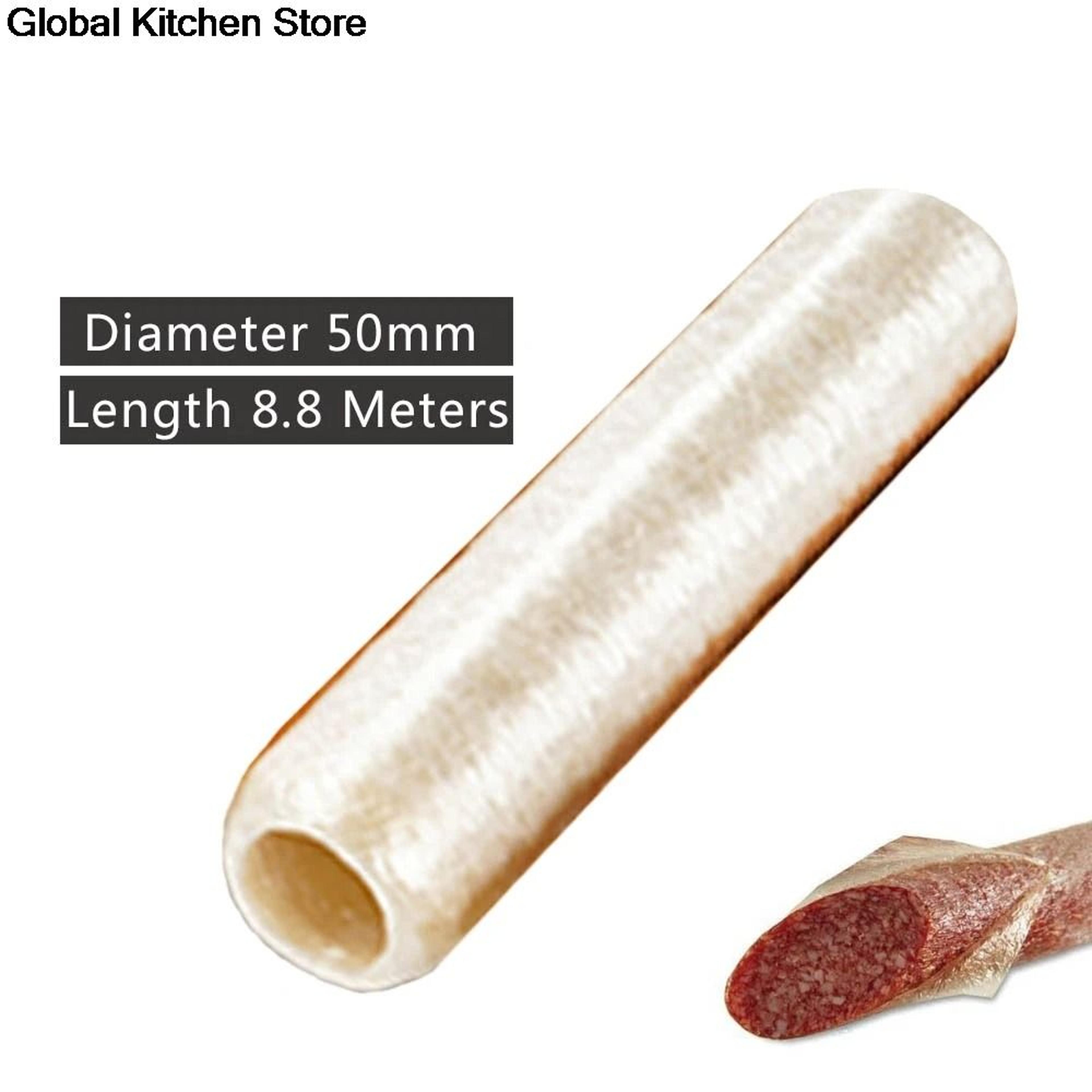 Smoked Cellulose Sausage Casing Shell 12