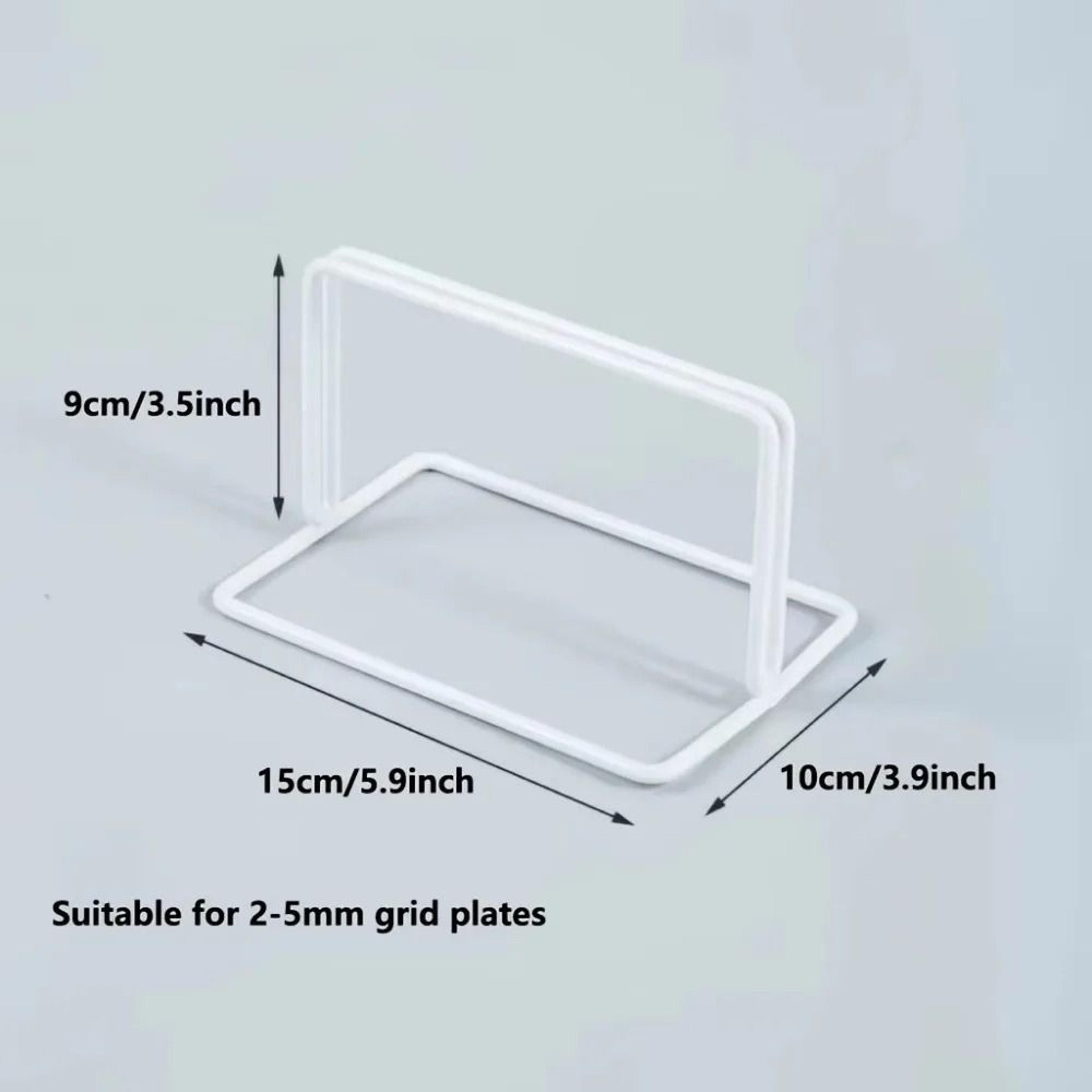 Modern Metal Grid Panel Display Brackets  Desktop Stands 9