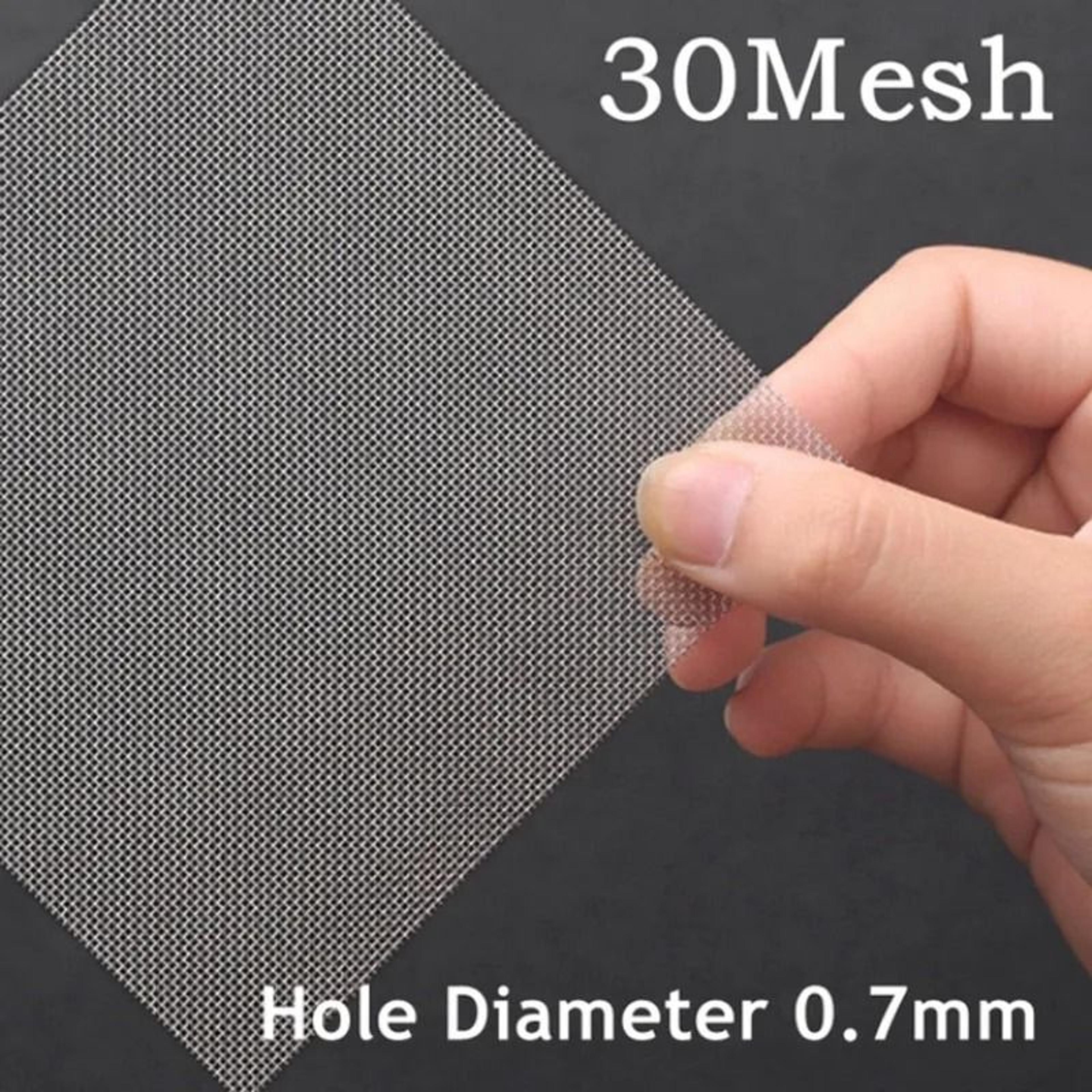 304 Stainless Steel Industrial Filter Mesh  Sieve Screen 30x30 Cm 11
