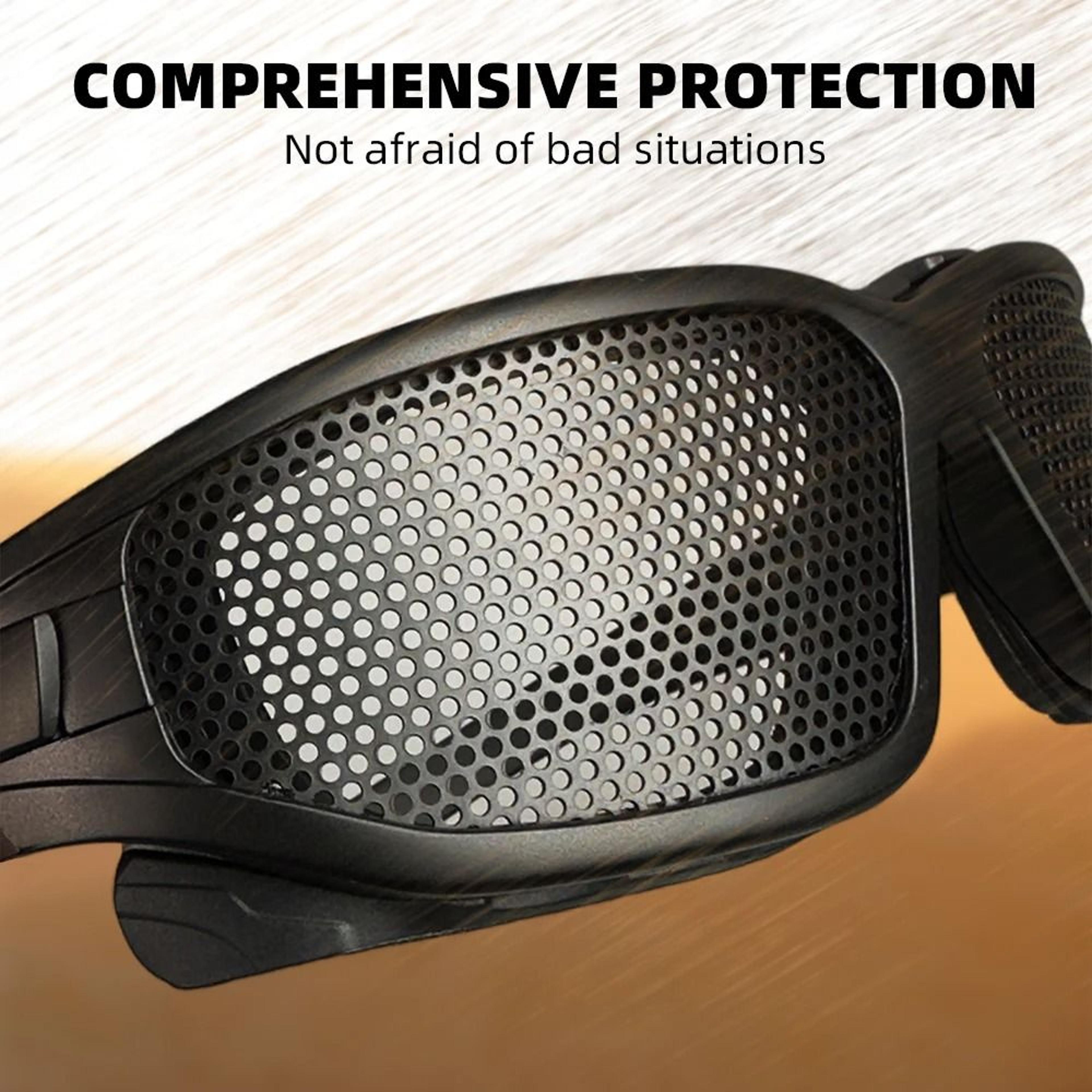 Tactical Military Steel Mesh Protective Goggles 3