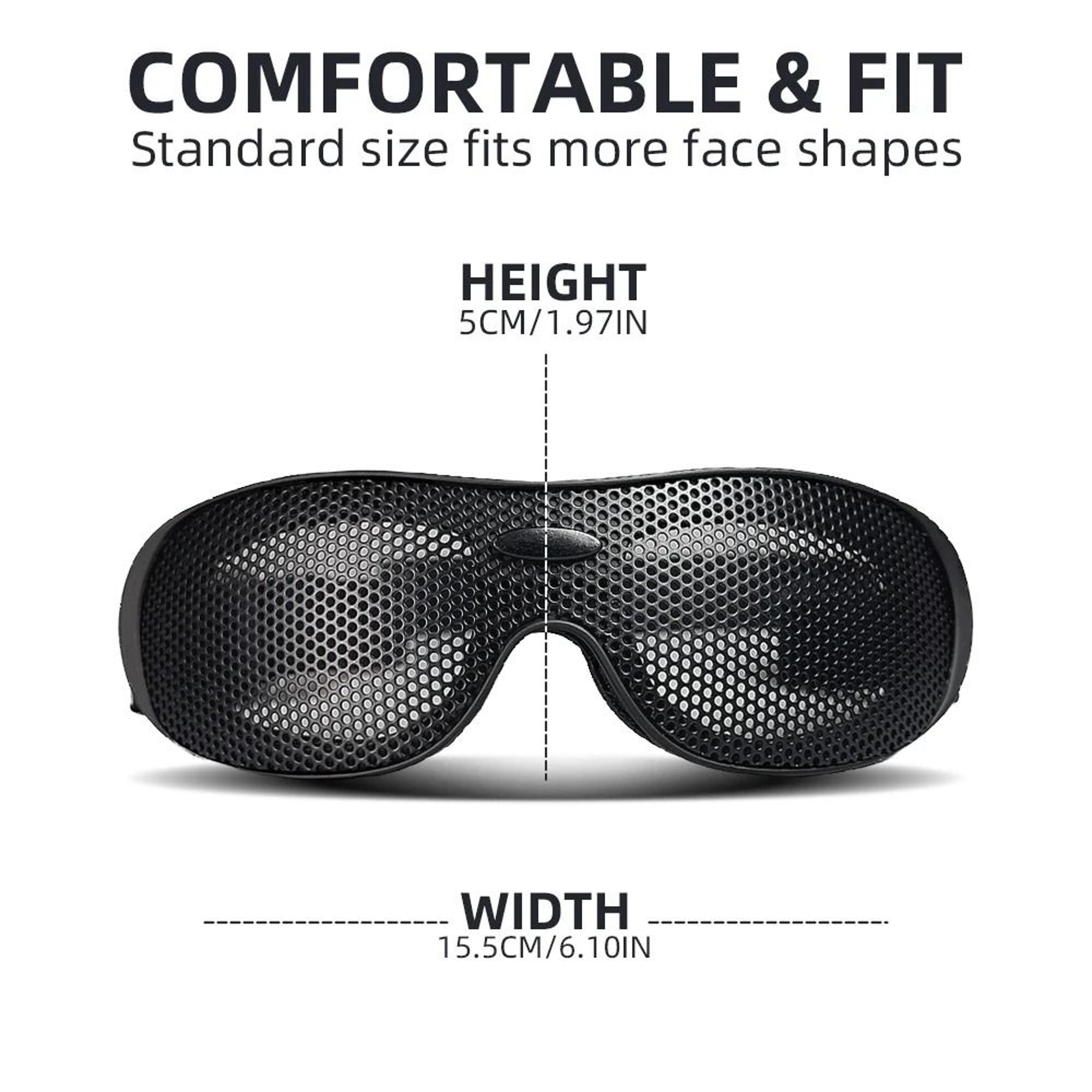 Tactical Hunting Steel Mesh Protective Goggles 3
