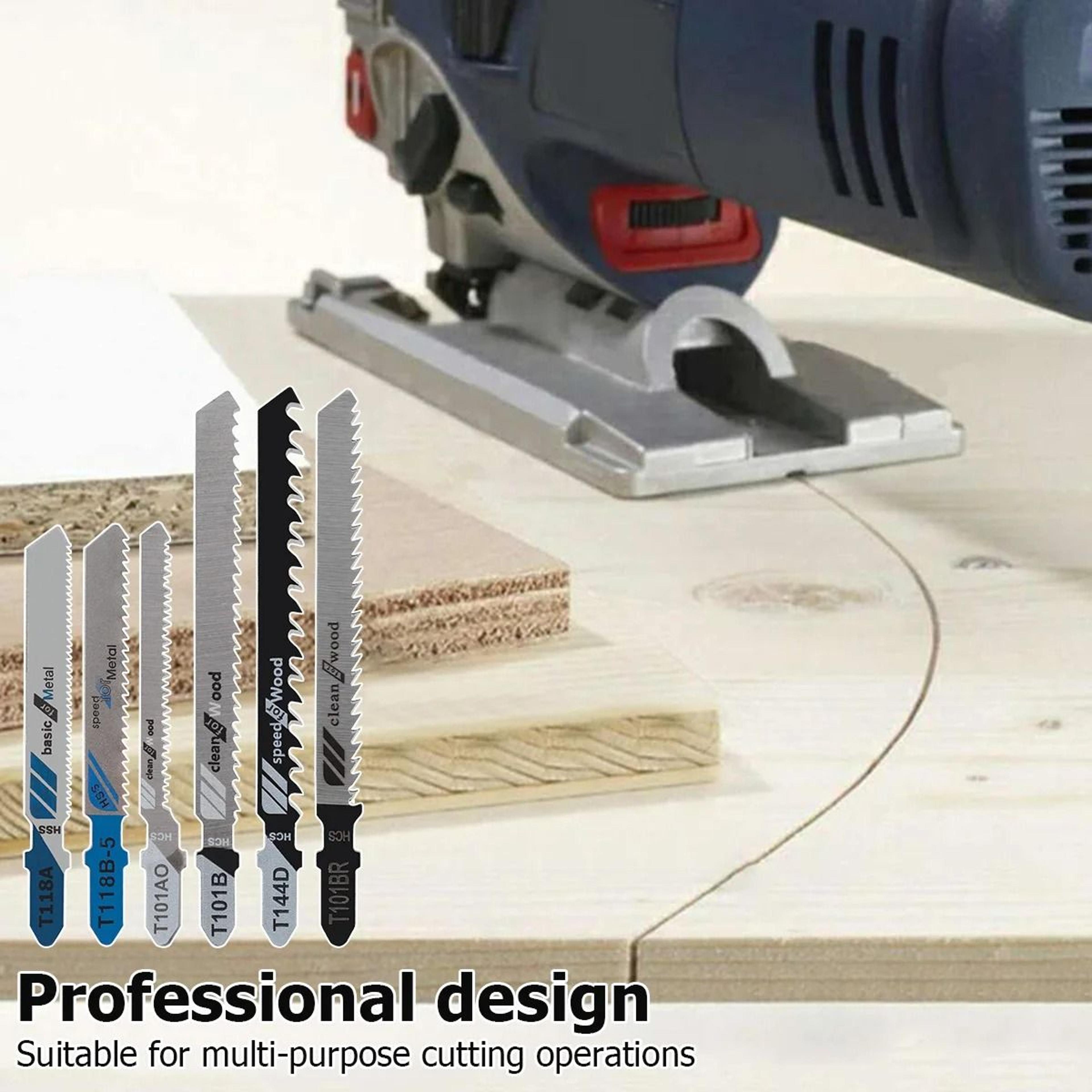 Professional TShank Jigsaw Blade Variety Assortment Pack 2