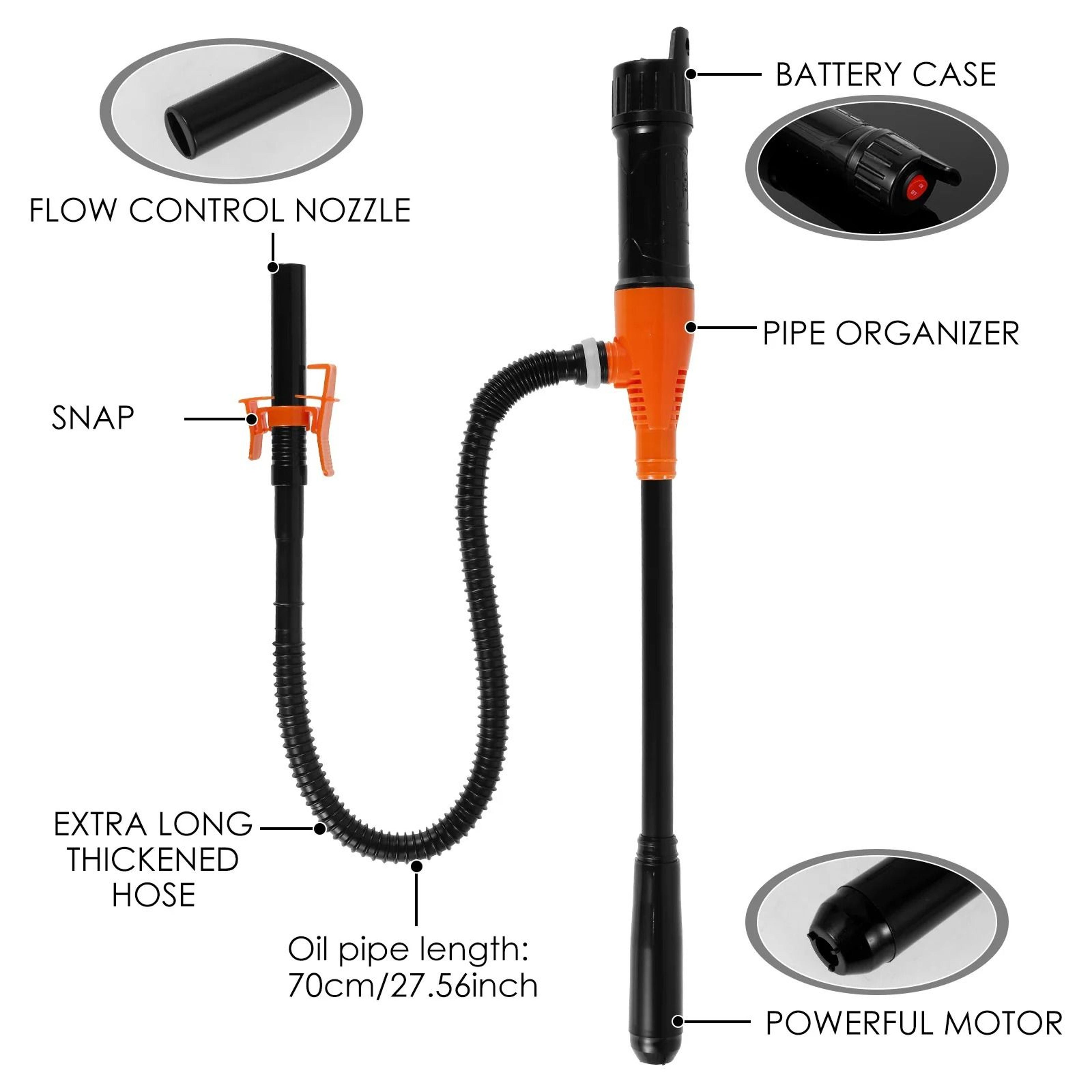 Portable BatteryOperated Electric Siphon Transfer Pump 1