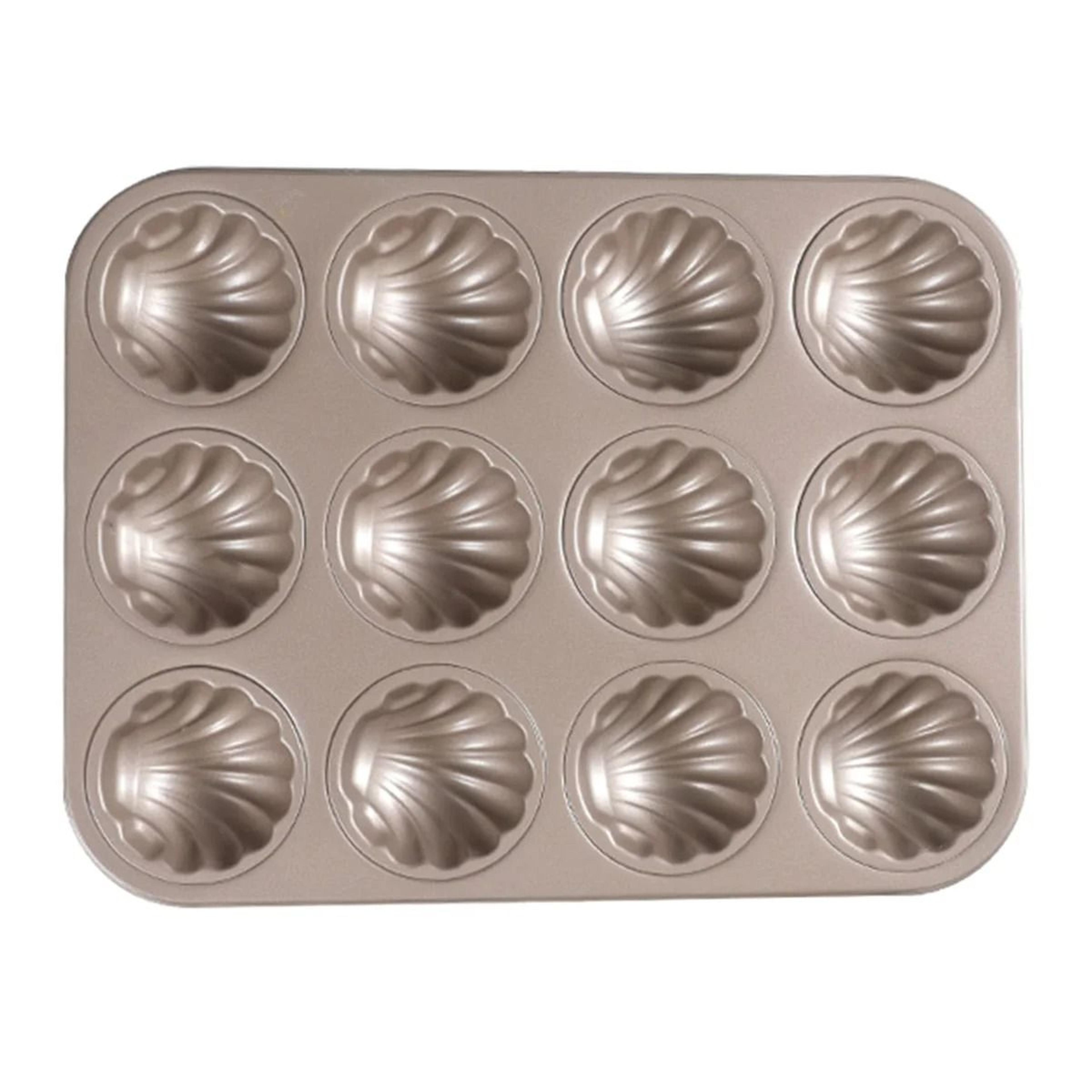9Cavity Carbon Steel Madeleine Baking Pan 6