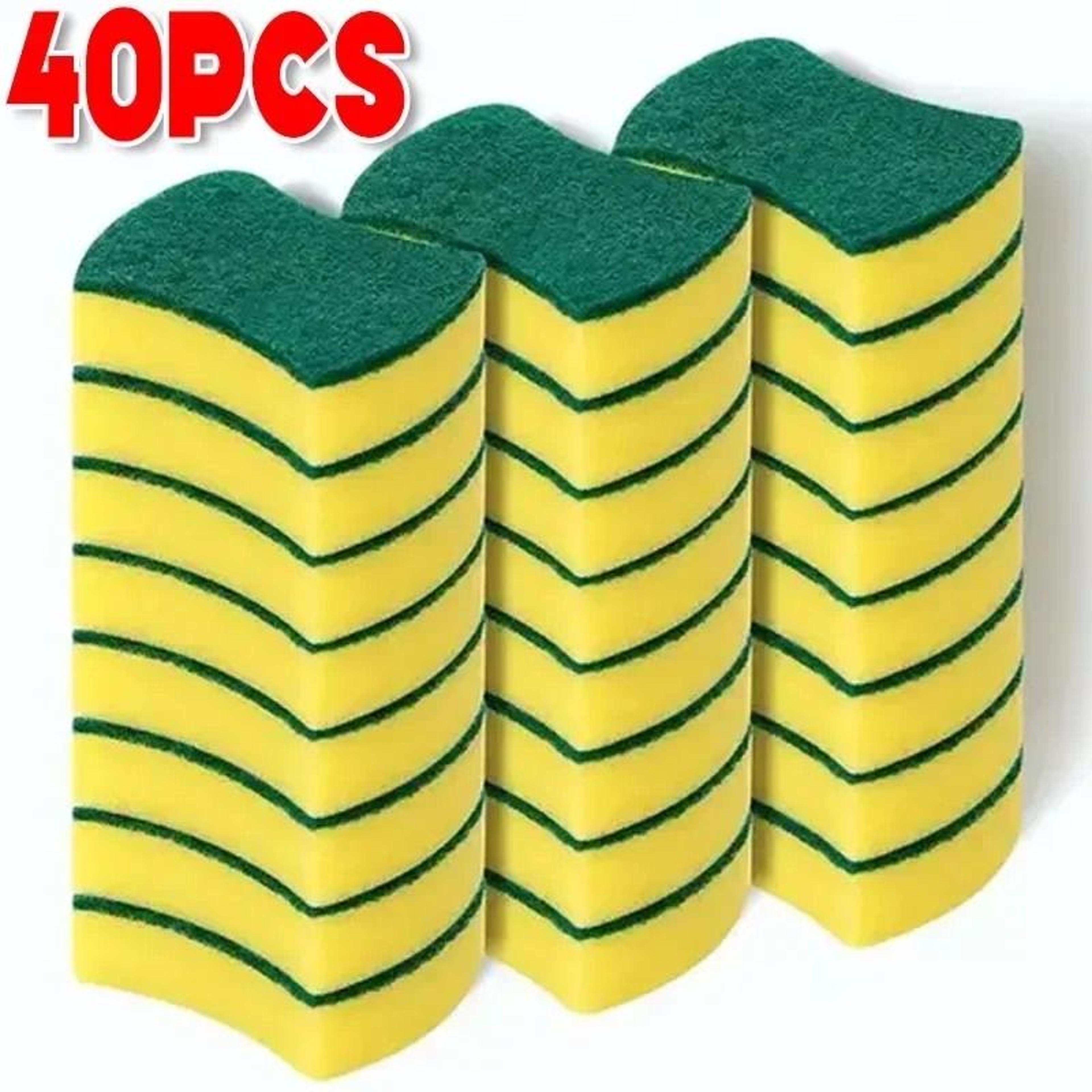 DualTexture Kitchen Scouring And Dishwashing Sponge Fleet 6